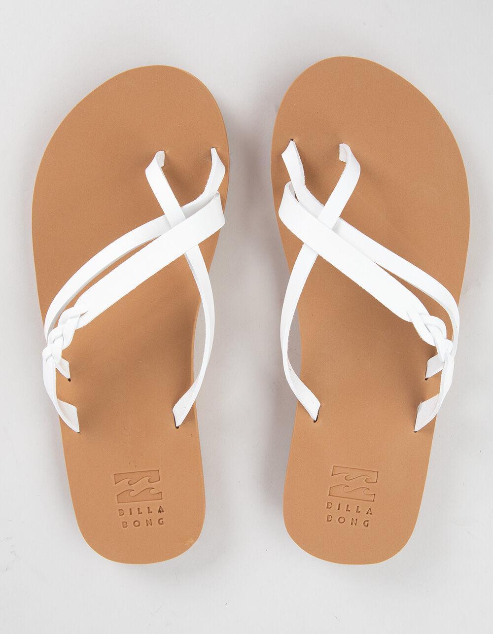 BILLABONG Kalea Womens Thong Sandals - WHITE Product Image