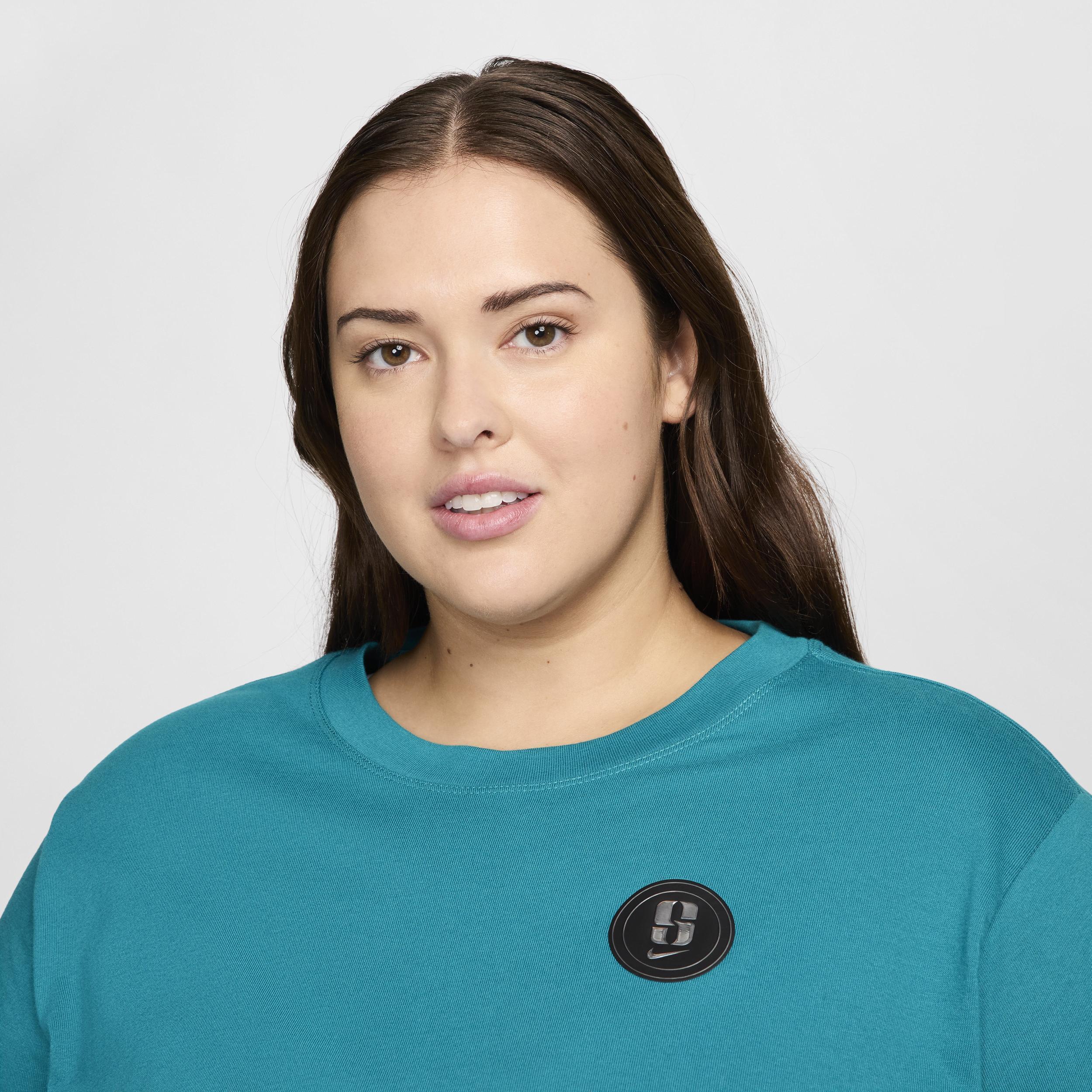 Sabrina Women's Long-Sleeve Basketball T-Shirt (Plus Size) Product Image