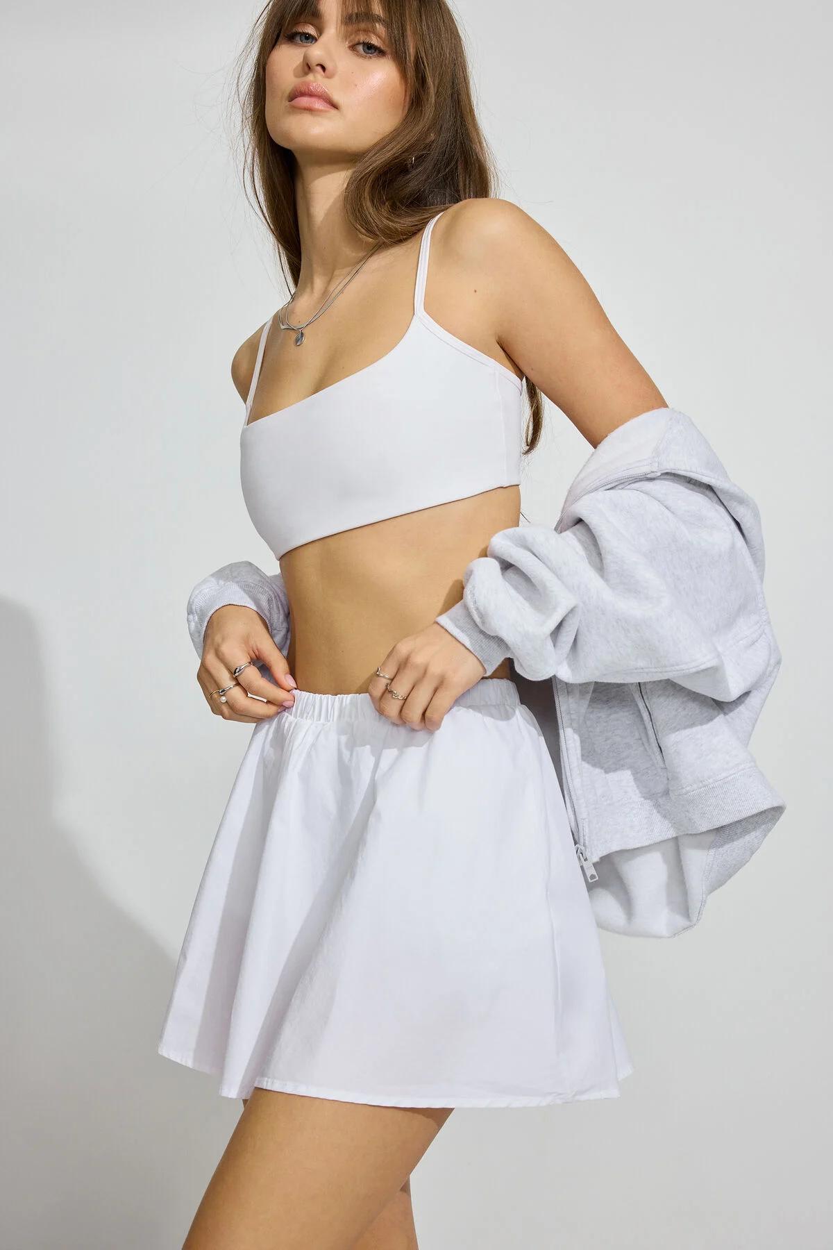Peyton Poplin Skort Product Image