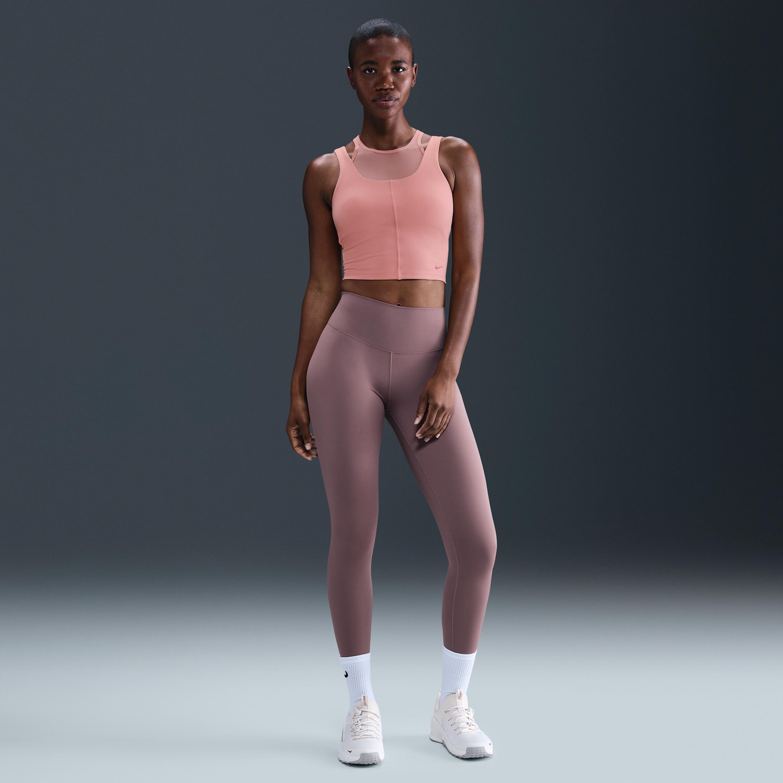 Nike Women's One Fitted Dri-FIT Cropped Tank Top Product Image