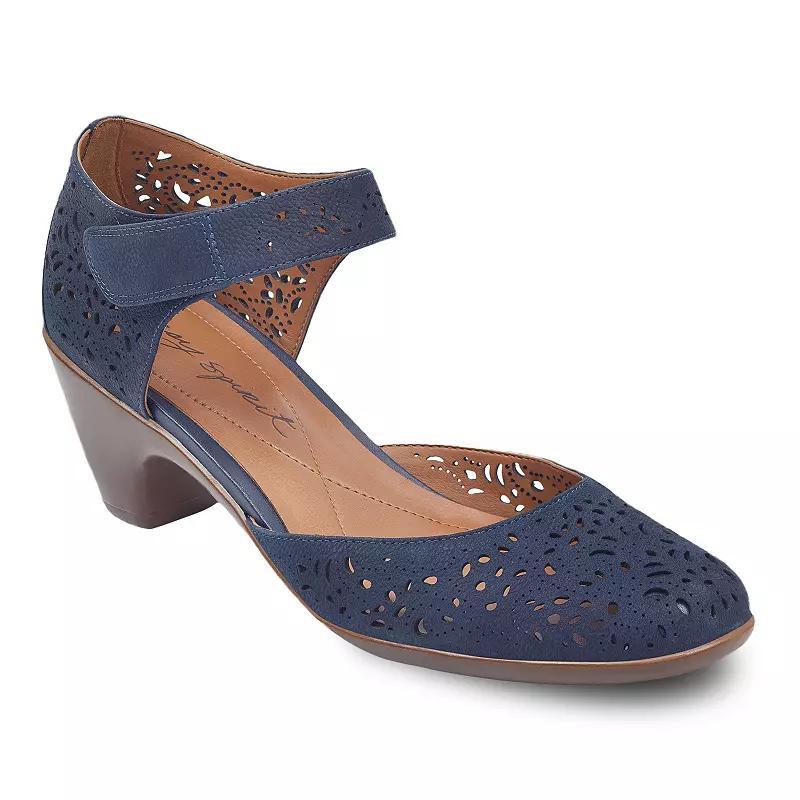 Easy Spirit Cindie Womens Perforated Leather Pumps Product Image
