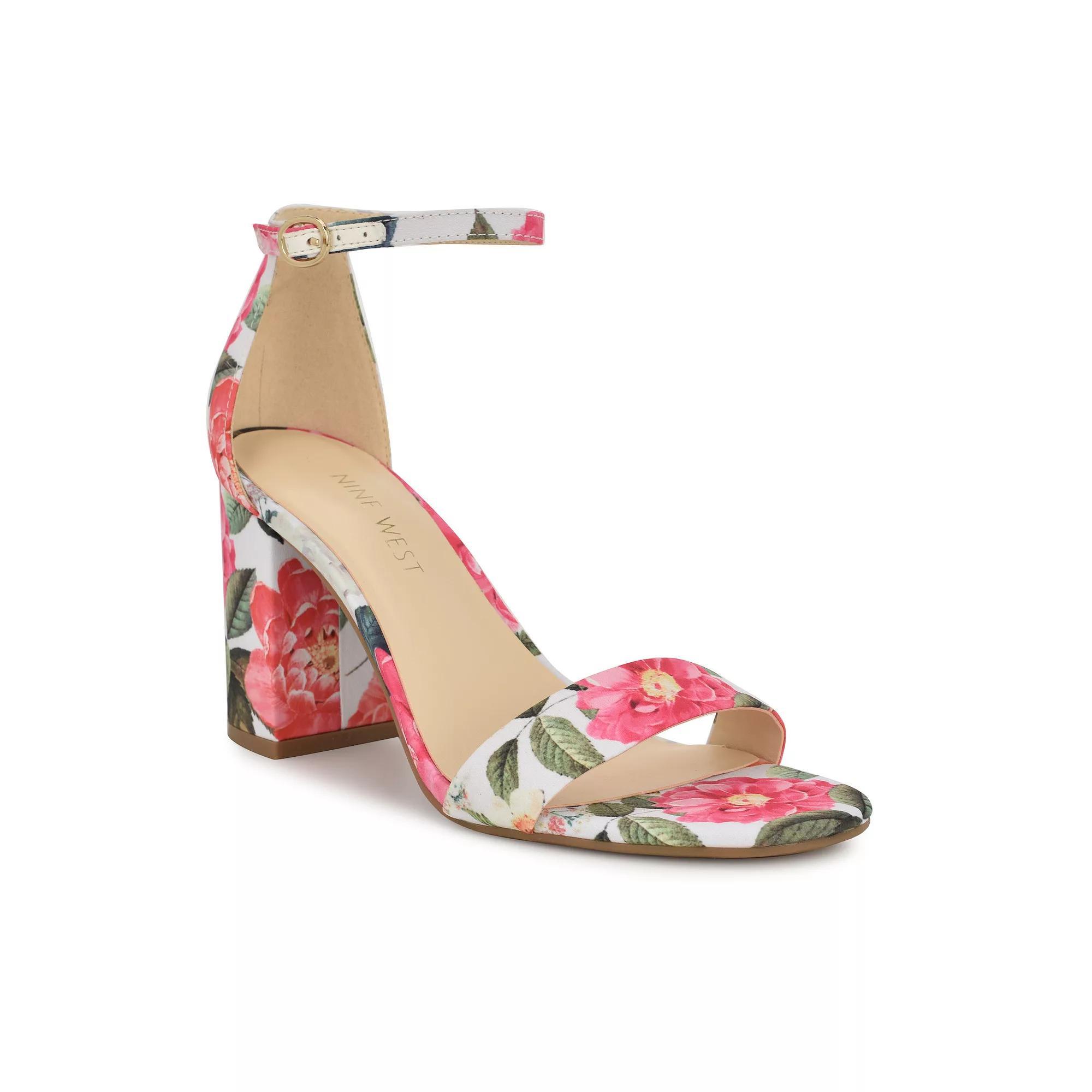 Nine West Tanela Women's Dress Sandals, Size: 8.5, White Product Image