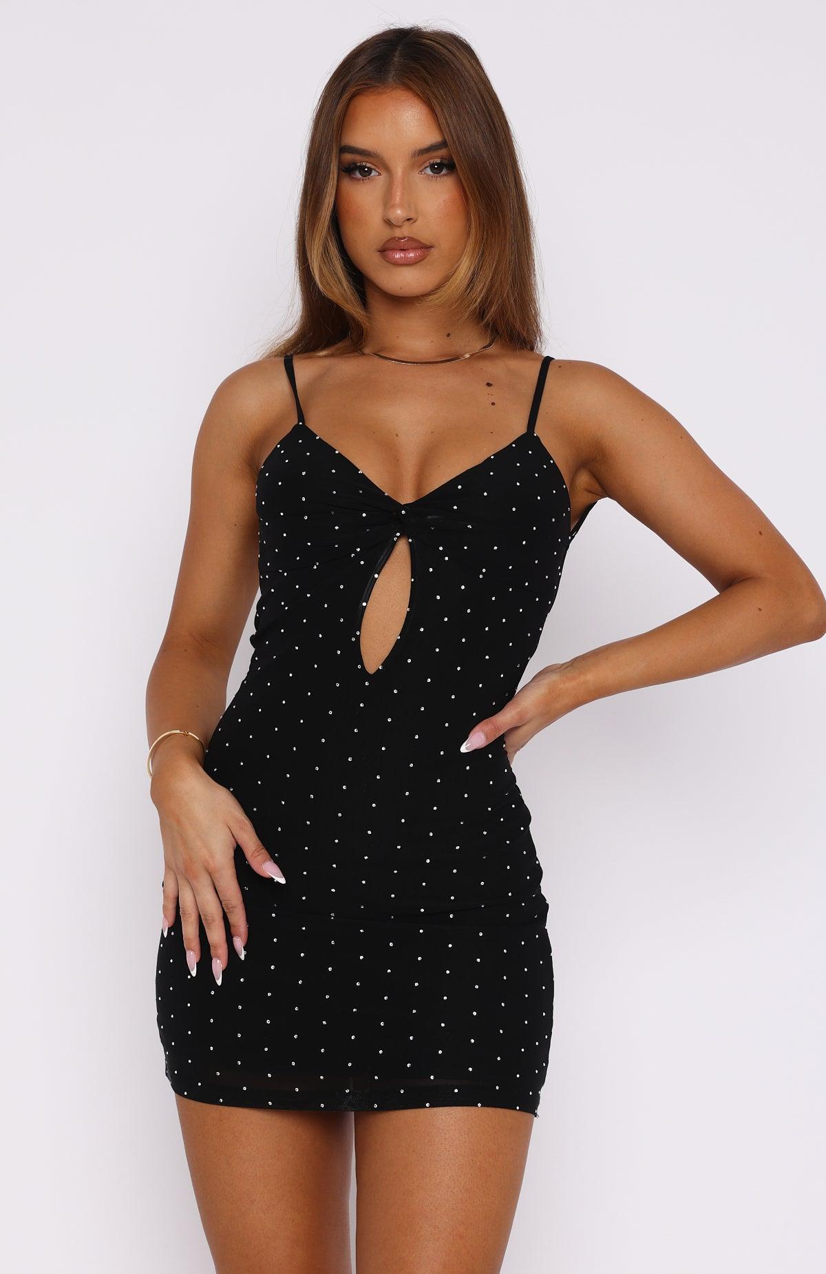 It's Me Now Mini Dress Black Product Image