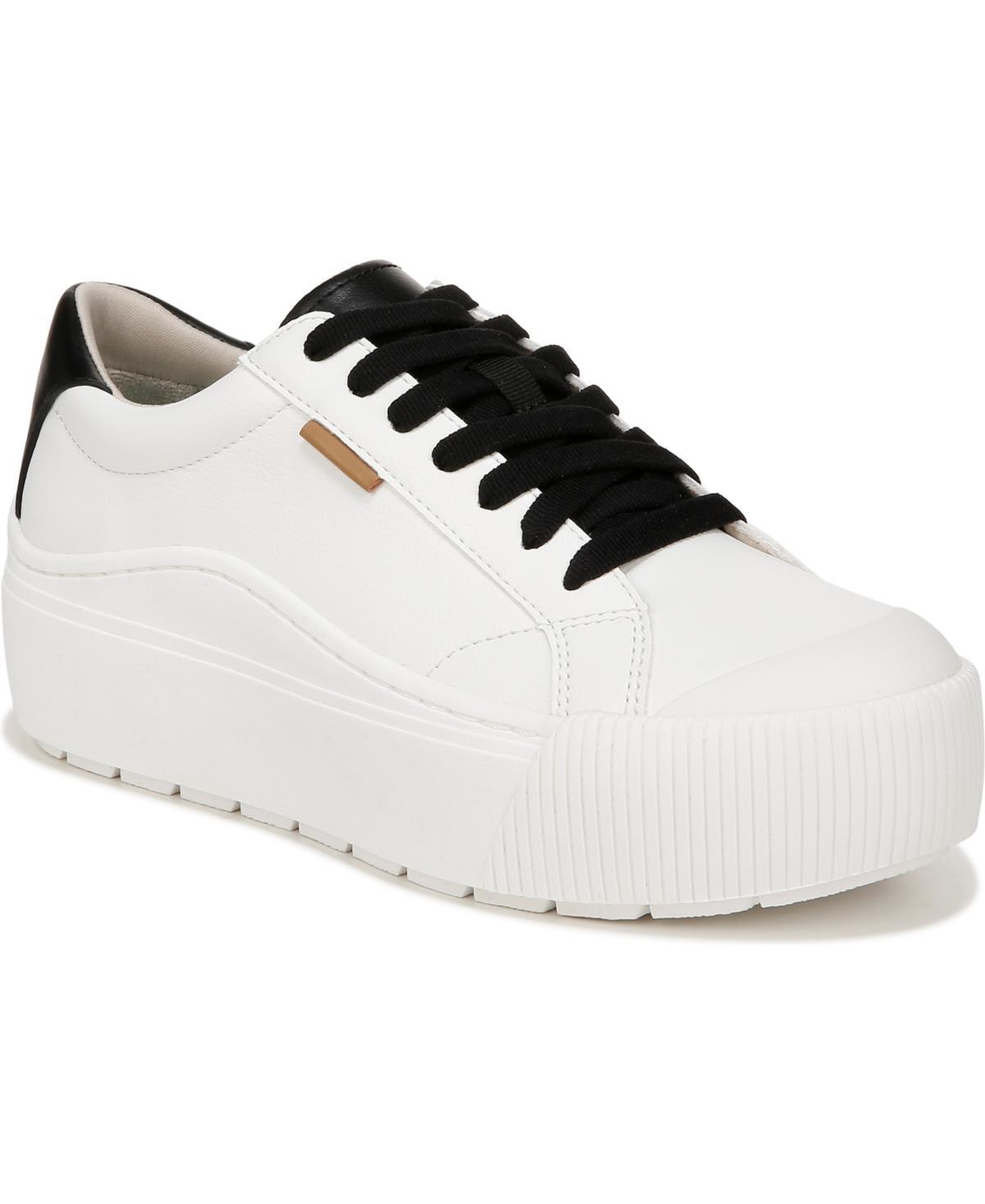 Dr. Scholl'S Time Off Max Women's Lace-Up Sneakers, Size: 9.5, White Product Image