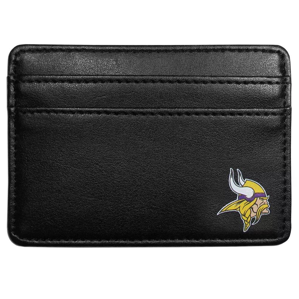 Men's Minnesota Vikings Weekend Wallet, Black Product Image