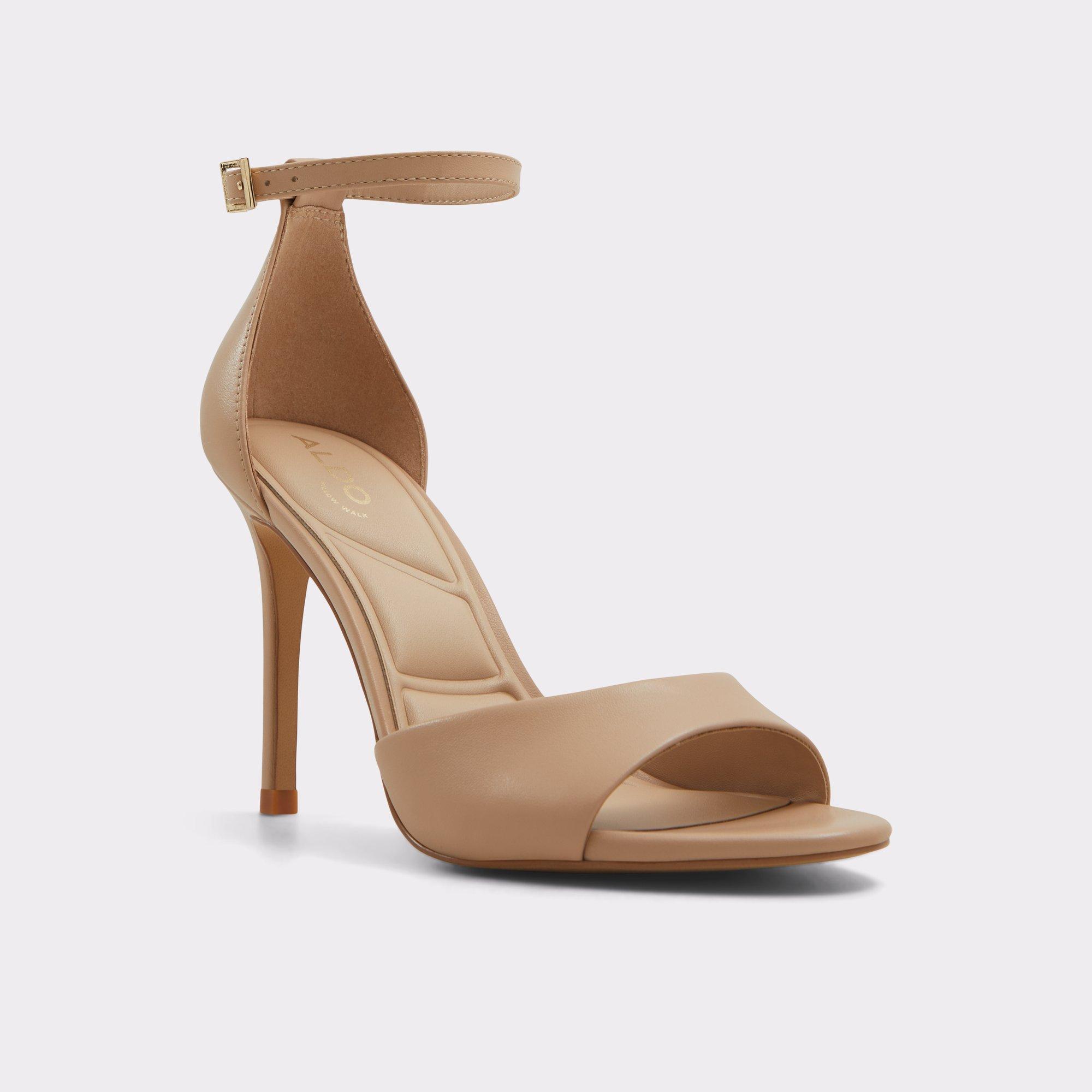 Creride Beige Women's Heeled Sandals | ALDO US Product Image