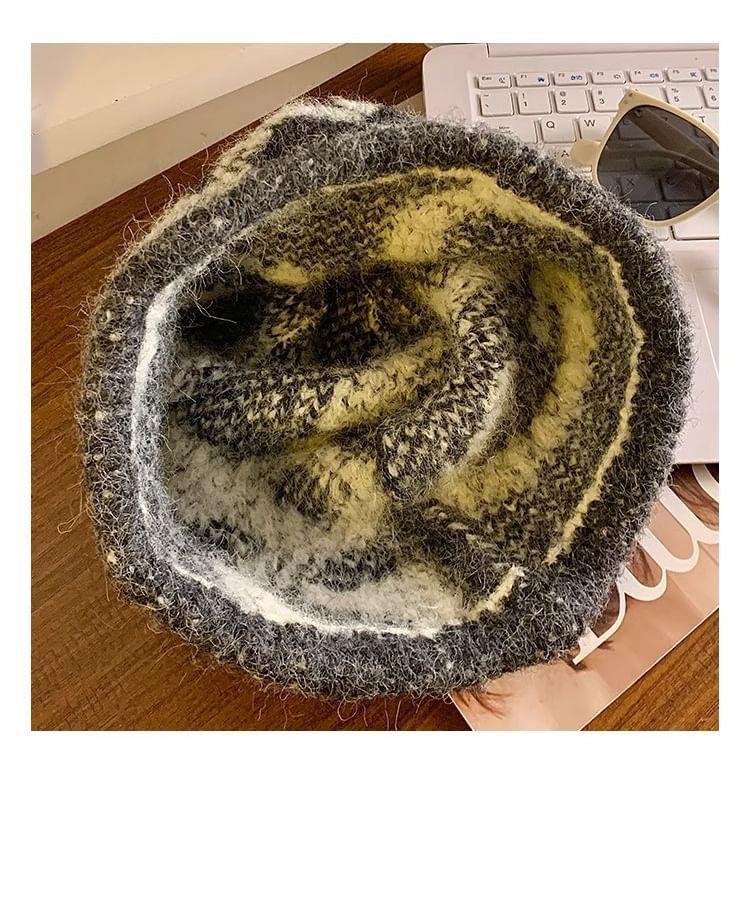 Print Knit Beanie Product Image