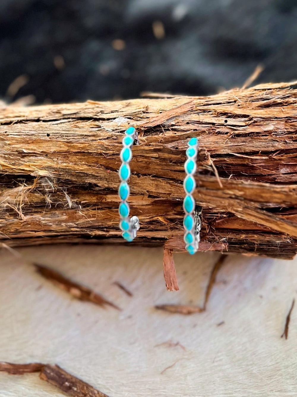 Hoops of Stones Earrings Product Image