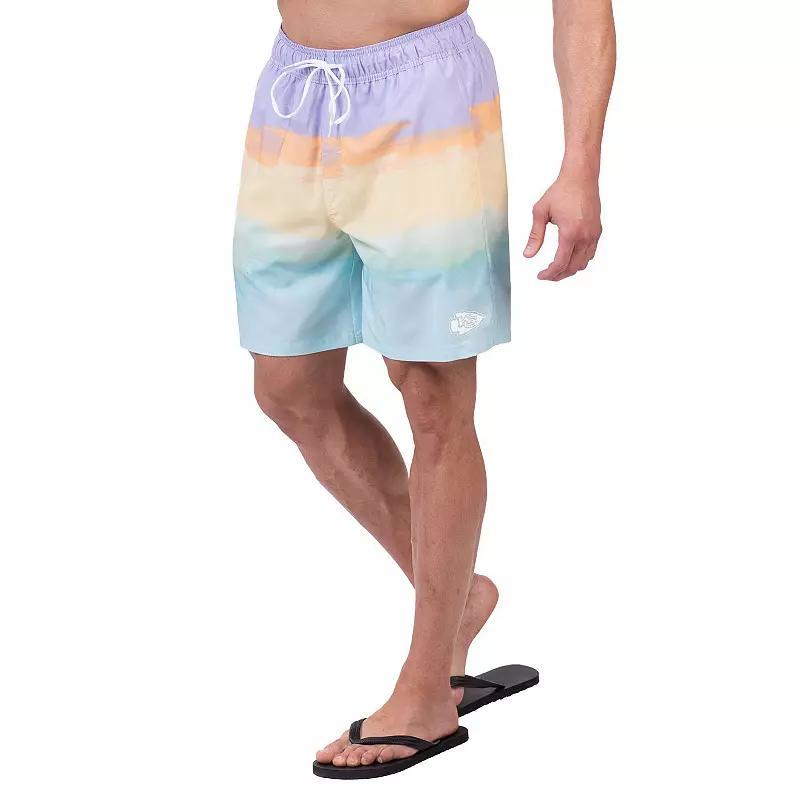 Men's G-III Sports by Carl Banks Miami Dolphins Perfect Game Volley Shorts, Size: 2XL, Yellow Product Image