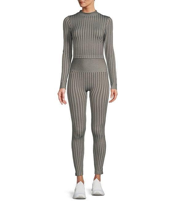 Antonio Melani Active Seamless Houndstooth High Rise Full Length Coordinating Legging Product Image