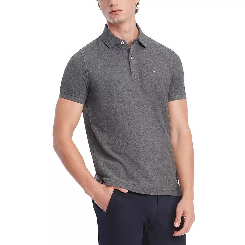 Men's Tommy Hilfiger Justin Polo, Size: XS, Gray Grey Product Image