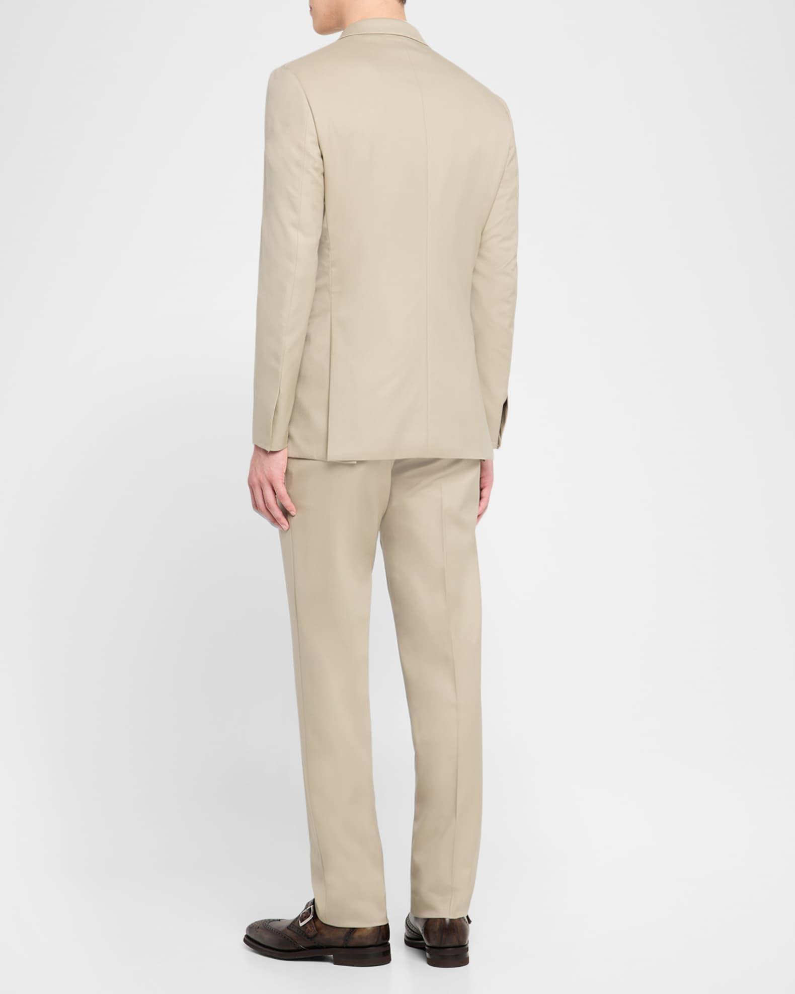 Men's Wool Modern Fit Two-Piece Suit Product Image