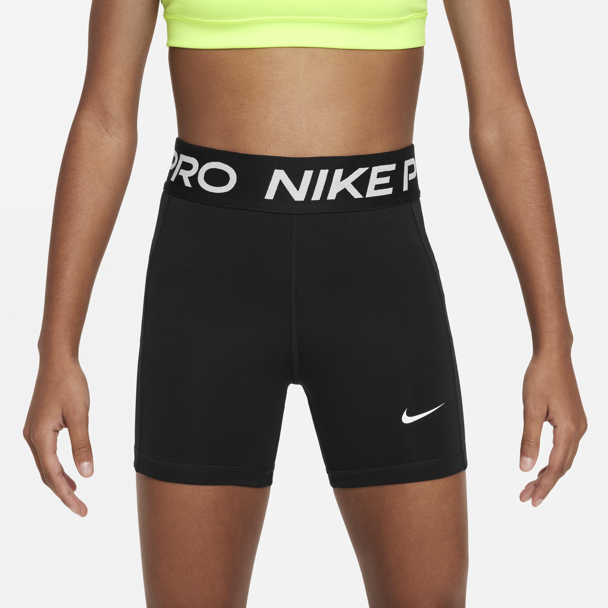 Women's Nike Pro Leak Protection: Period Girls' Dri-FIT Shorts Product Image