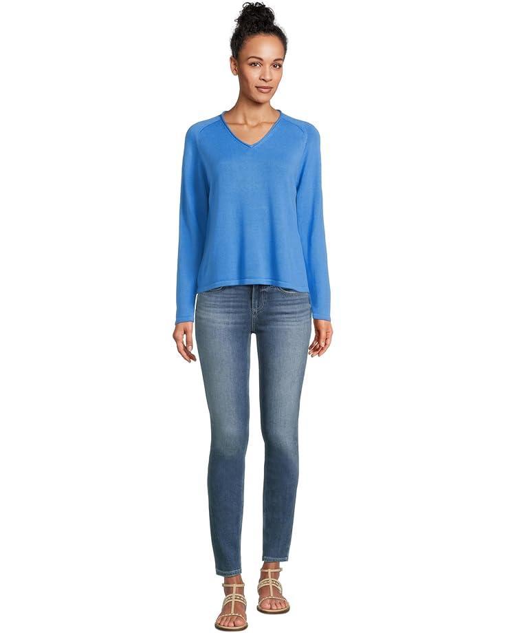 Crew Neck Raglan Sleeve Sweater Product Image