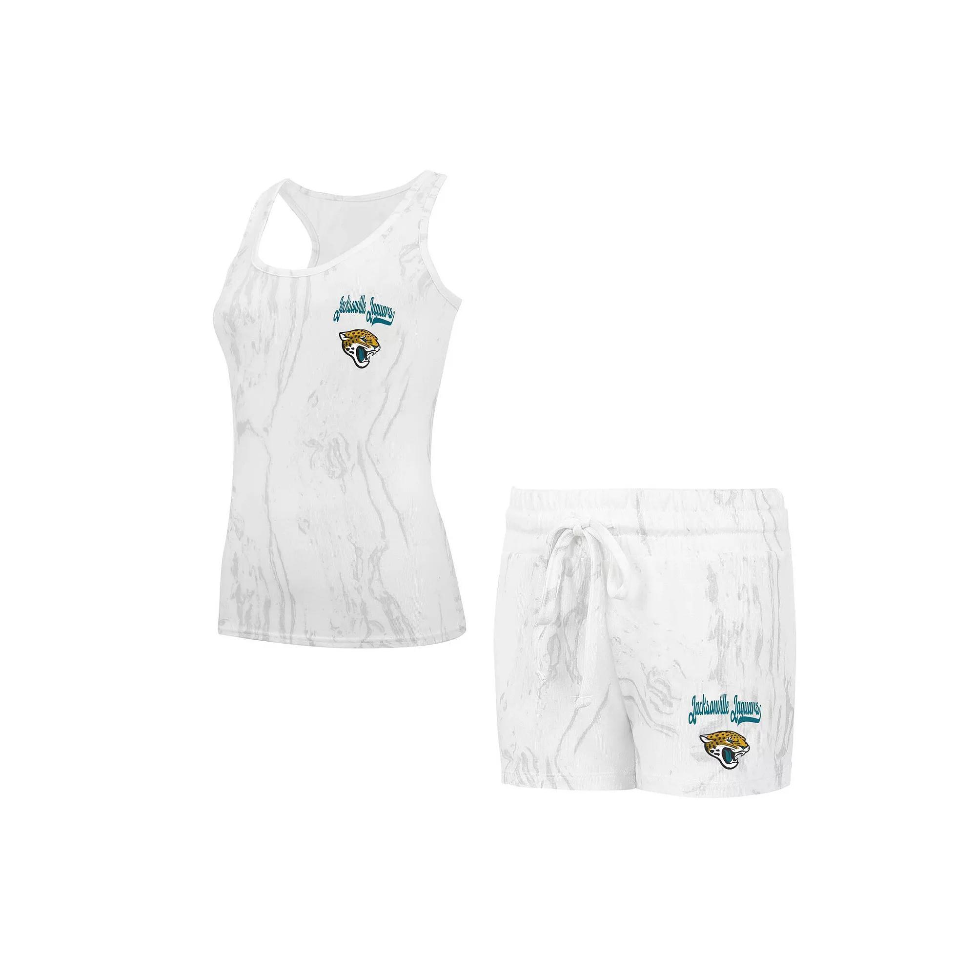 Women's Concepts Sport Michigan State Spartans Quartz Tank Top & Shorts Set, Size: XL, Beige Product Image
