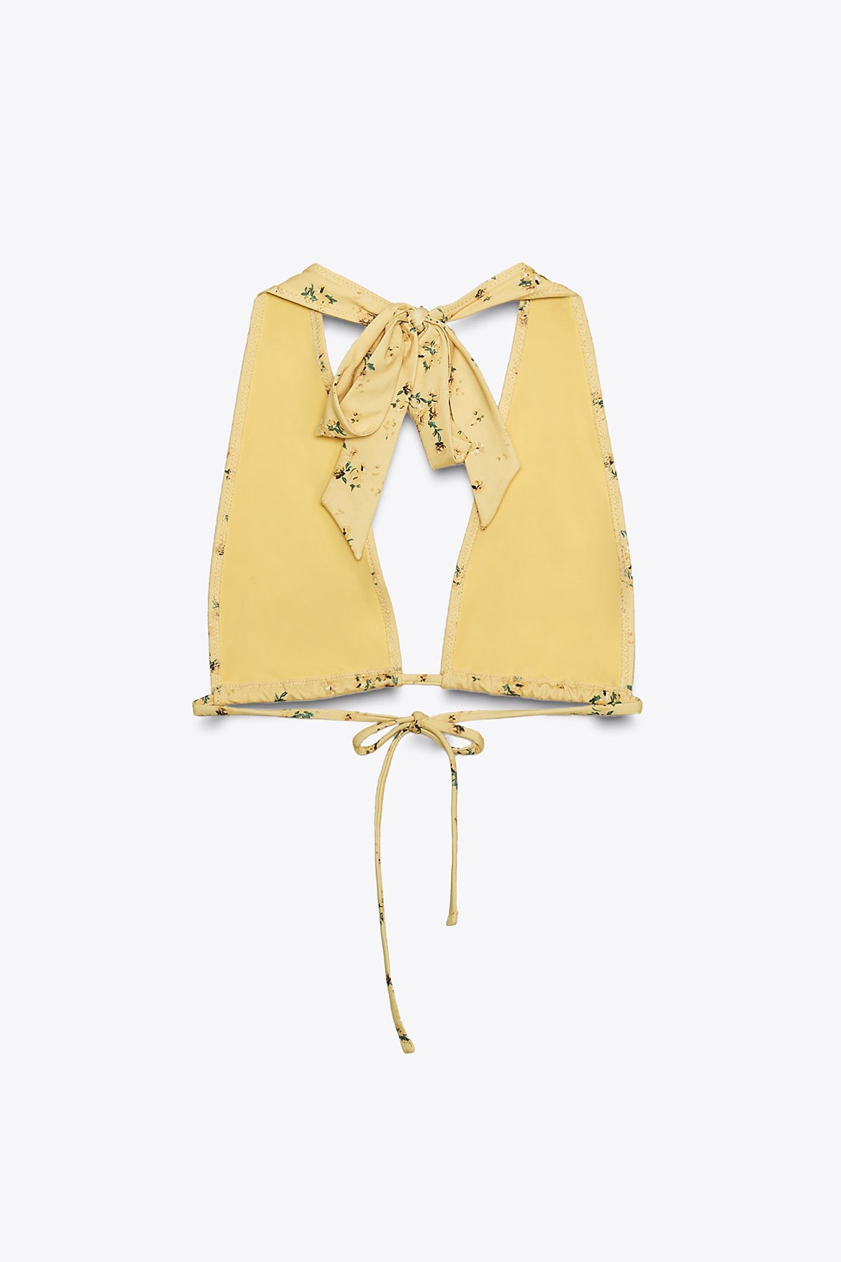 FLORAL TIE BIKINI BOTTOMS Product Image