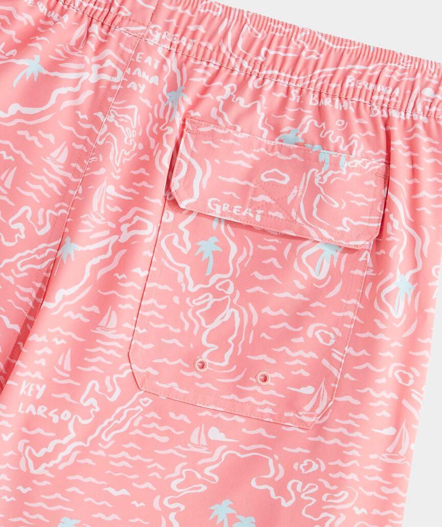 7 Inch Printed Chappy Swim Trunks Product Image