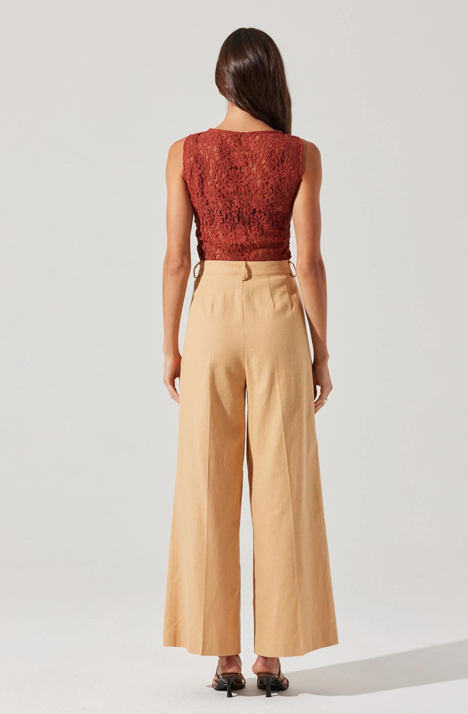 Kairi Lace Boat Neck Top Product Image