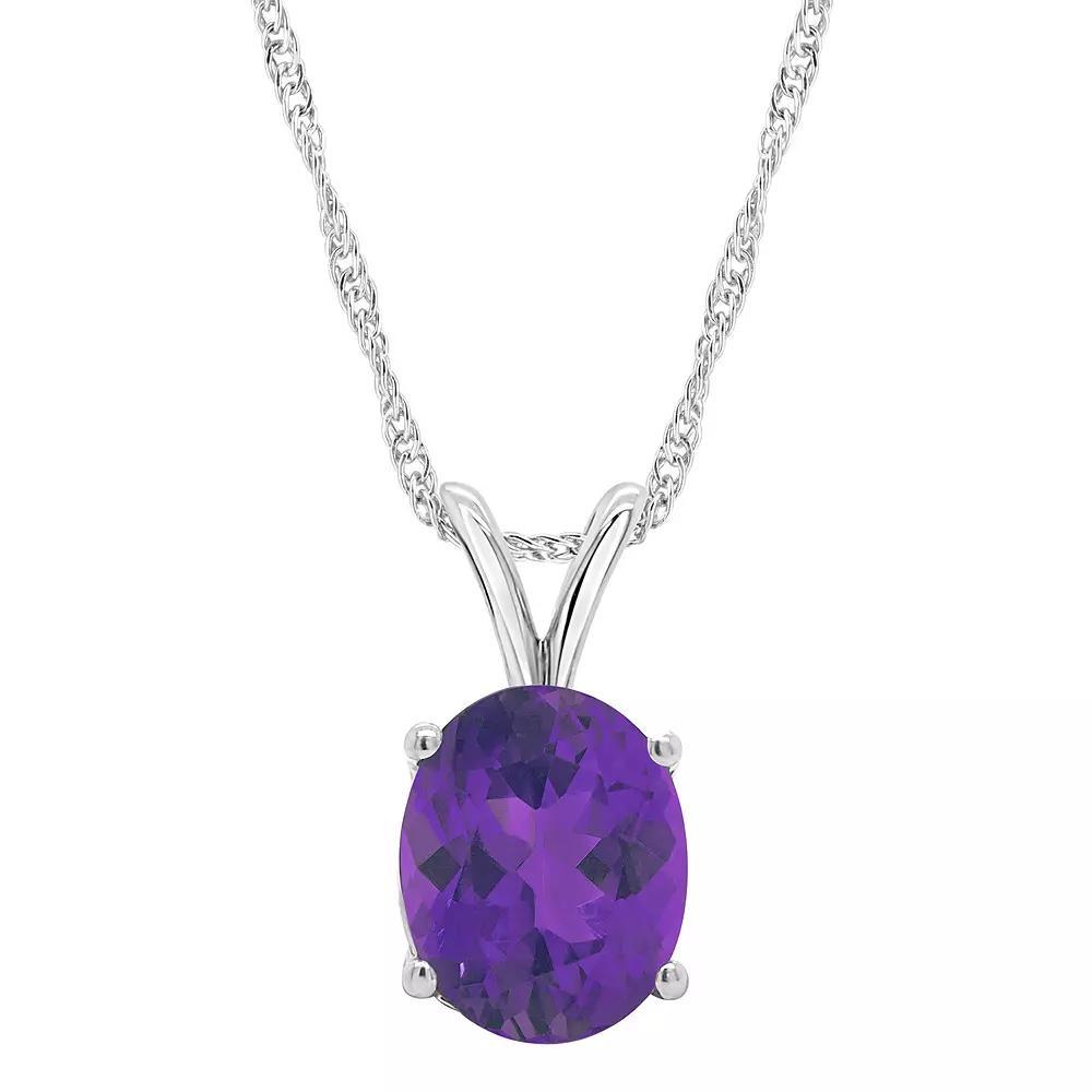 Alyson Layne Sterling Silver Rose Quartz Teardrop Pendant Necklace, Womens Product Image