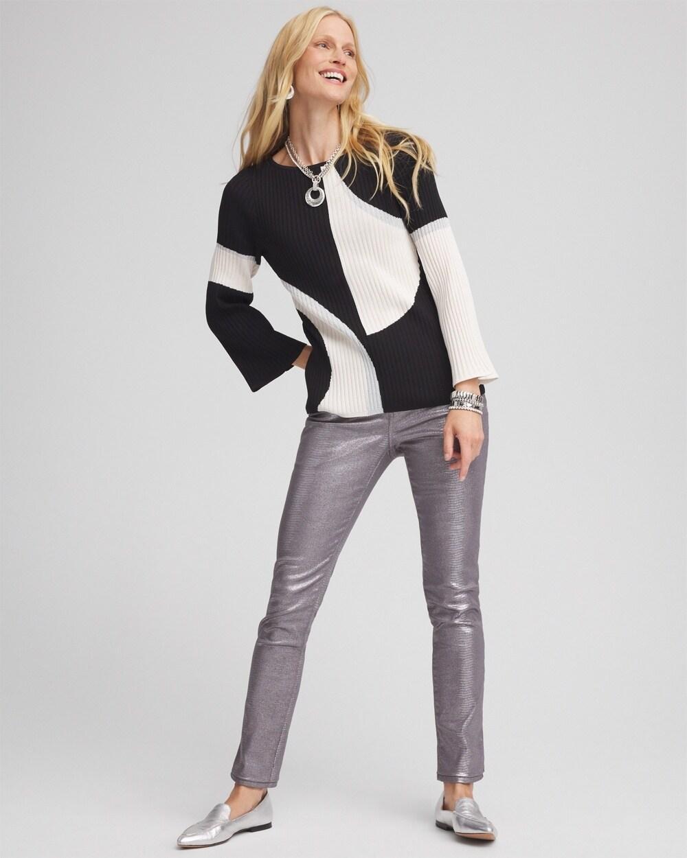 Abstract Pullover Sweater Product Image
