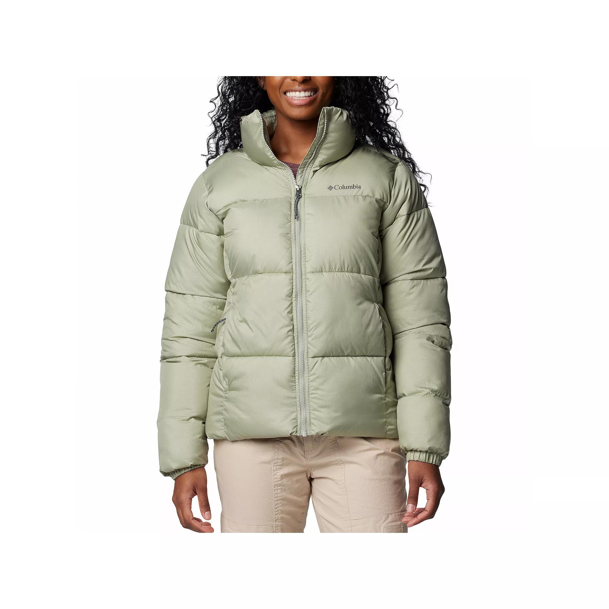Women's Columbia Puffect II Full Zip Jacket, Size: XXL, Clematis Blue Product Image