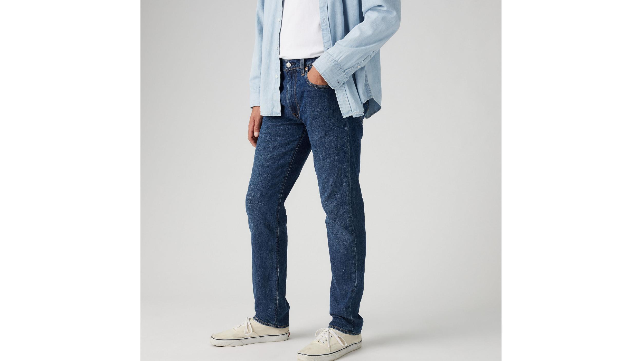 502™ Taper Fit Linen+ Denim Men's Jeans Product Image