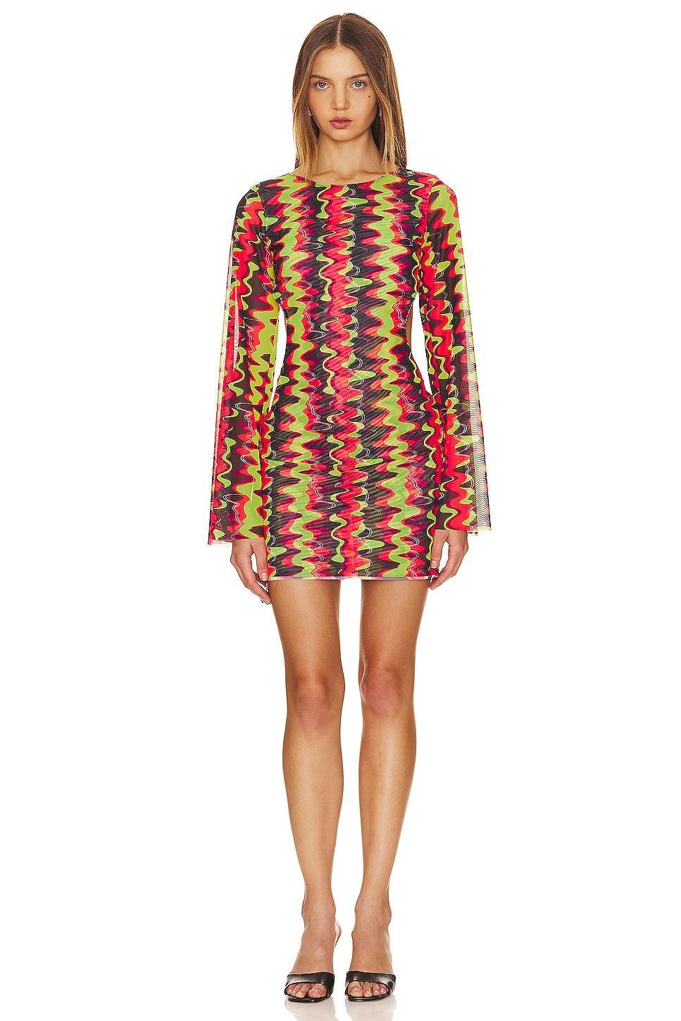 Open Back Mini Dress Gonza Product Image