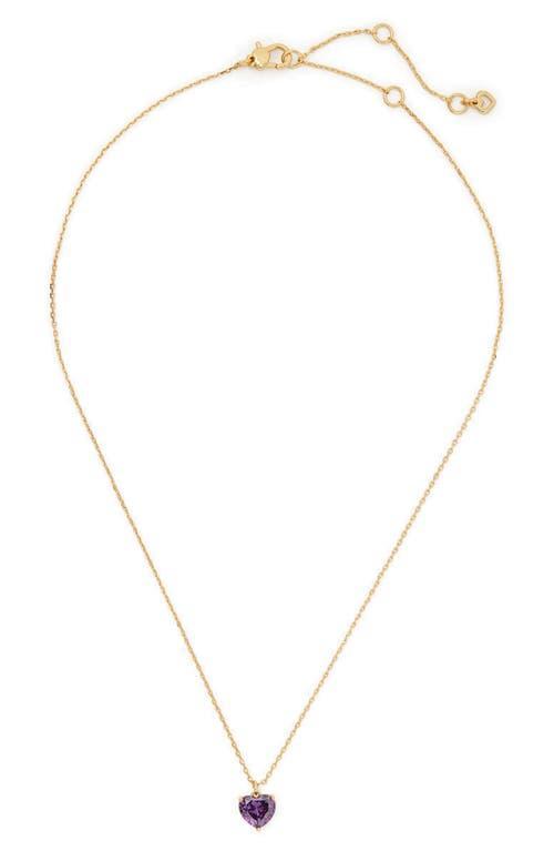 kate spade new york My Love Heart Short Pendant Necklace Product Image