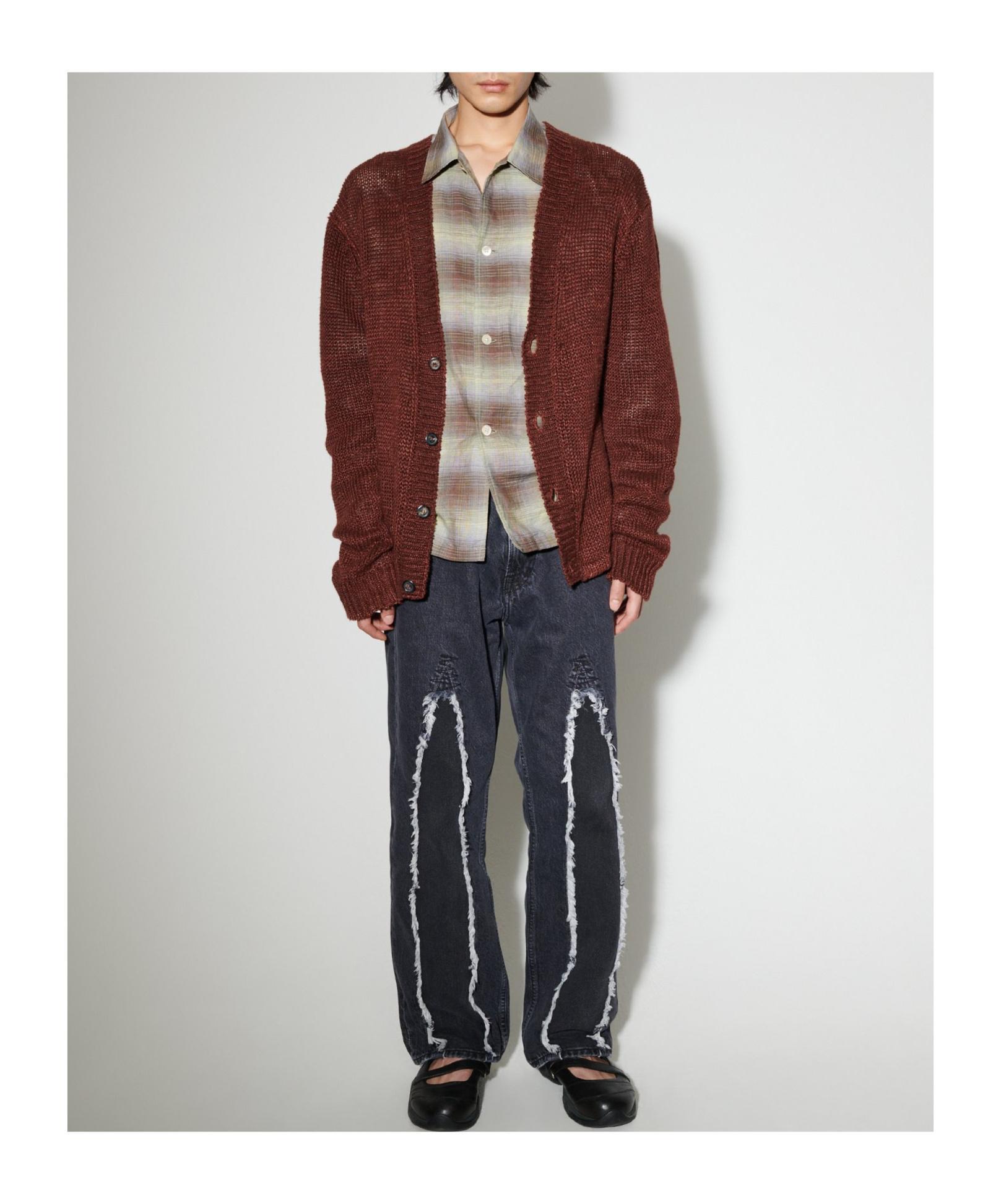 OUR LEGACY Academy Cardigan In Black Product Image