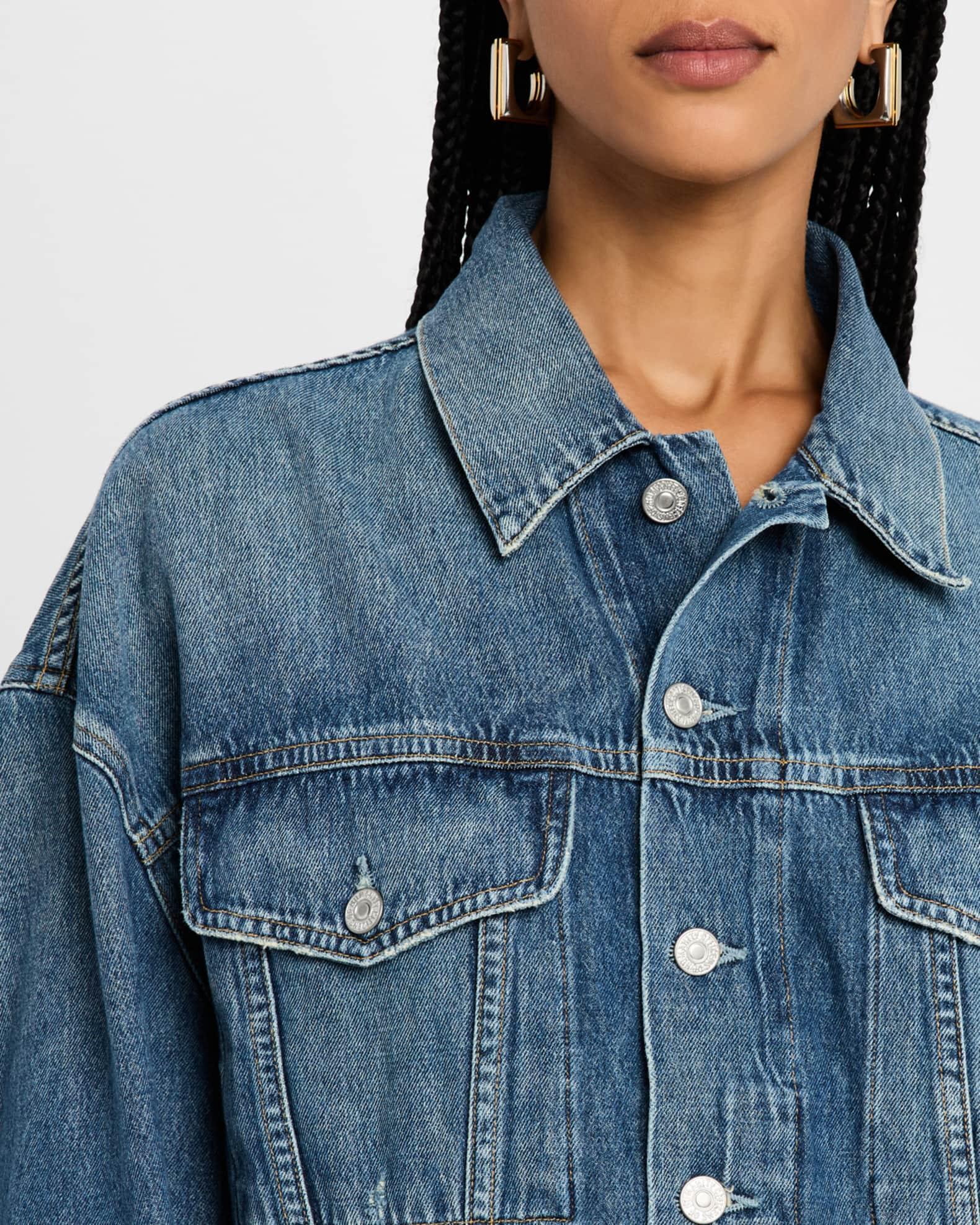 Quira Puff Denim Jacket Product Image
