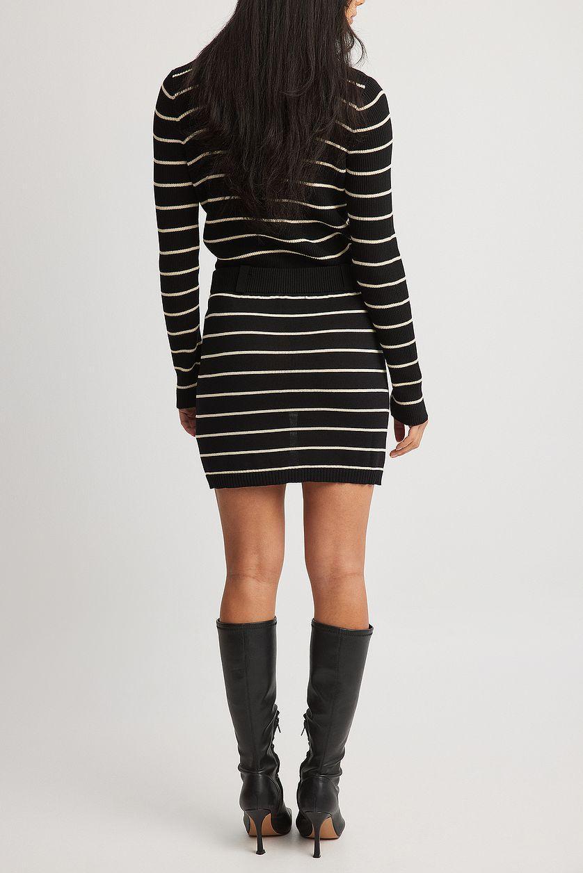 Fine Knitted Mini Skirt Product Image
