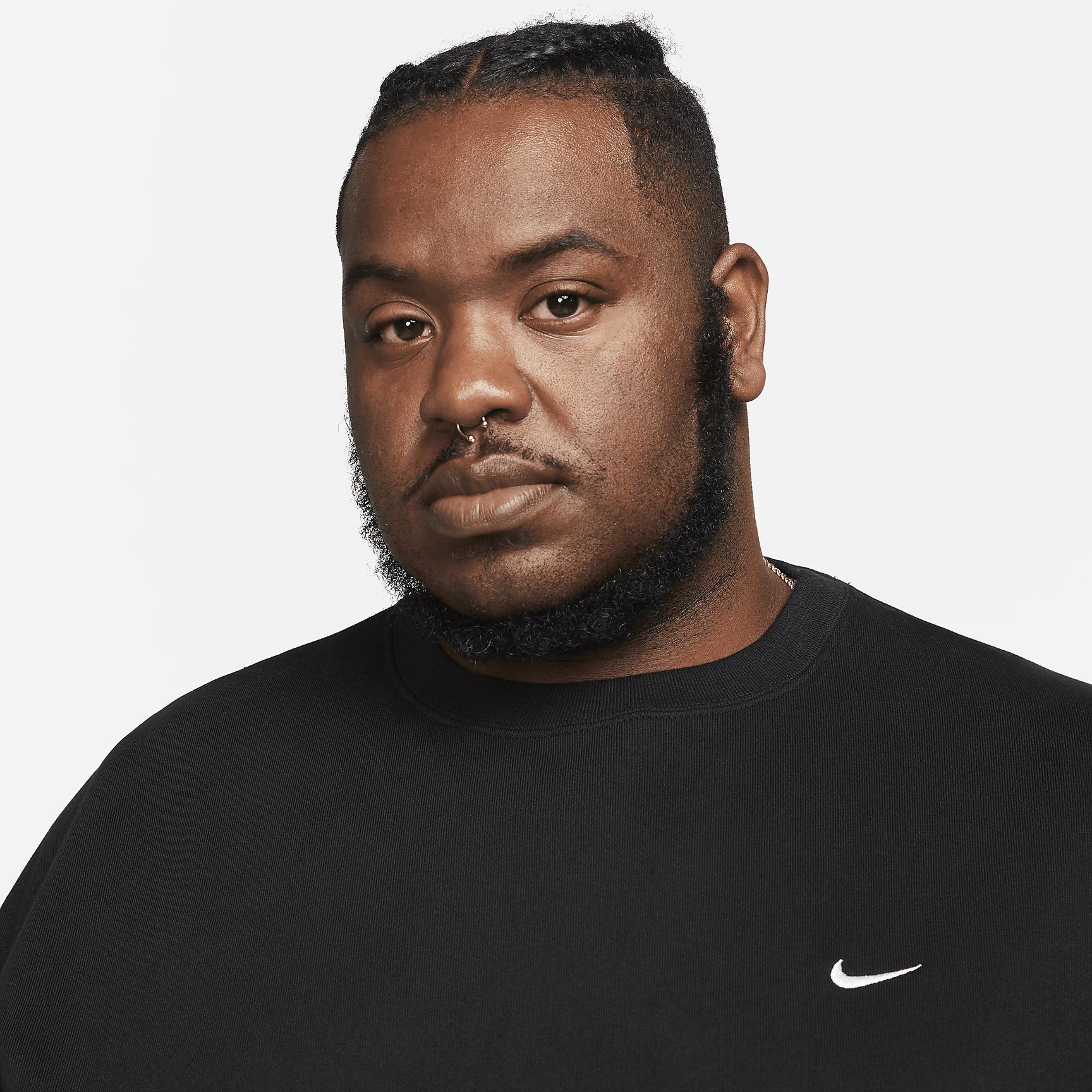 Nike Solo Swoosh Men's Fleece Crew Product Image