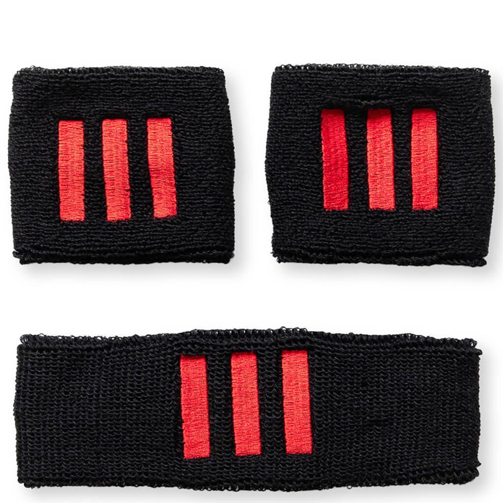 Adidas x Willy Chavarria Head and Wrist Bands - Black Male Product Image
