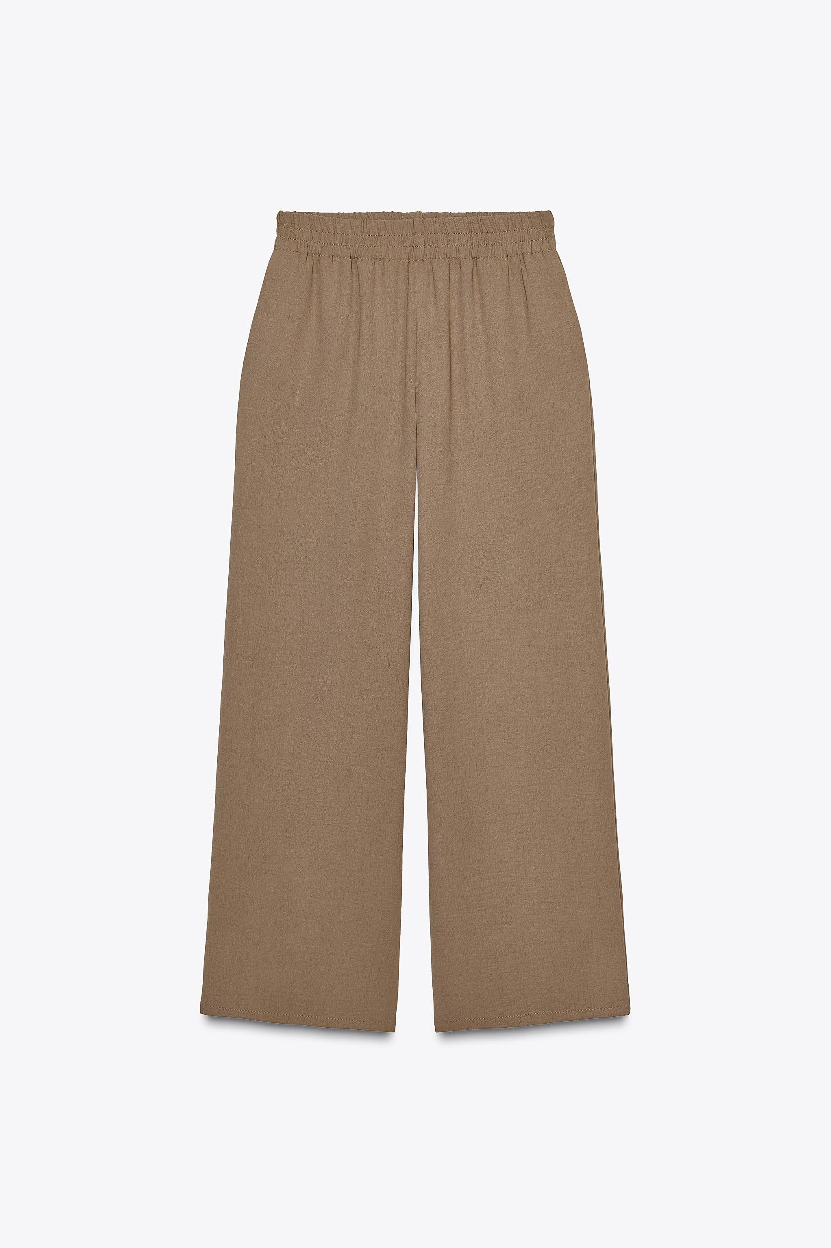 FLOWY WIDE LEG PANTS Product Image