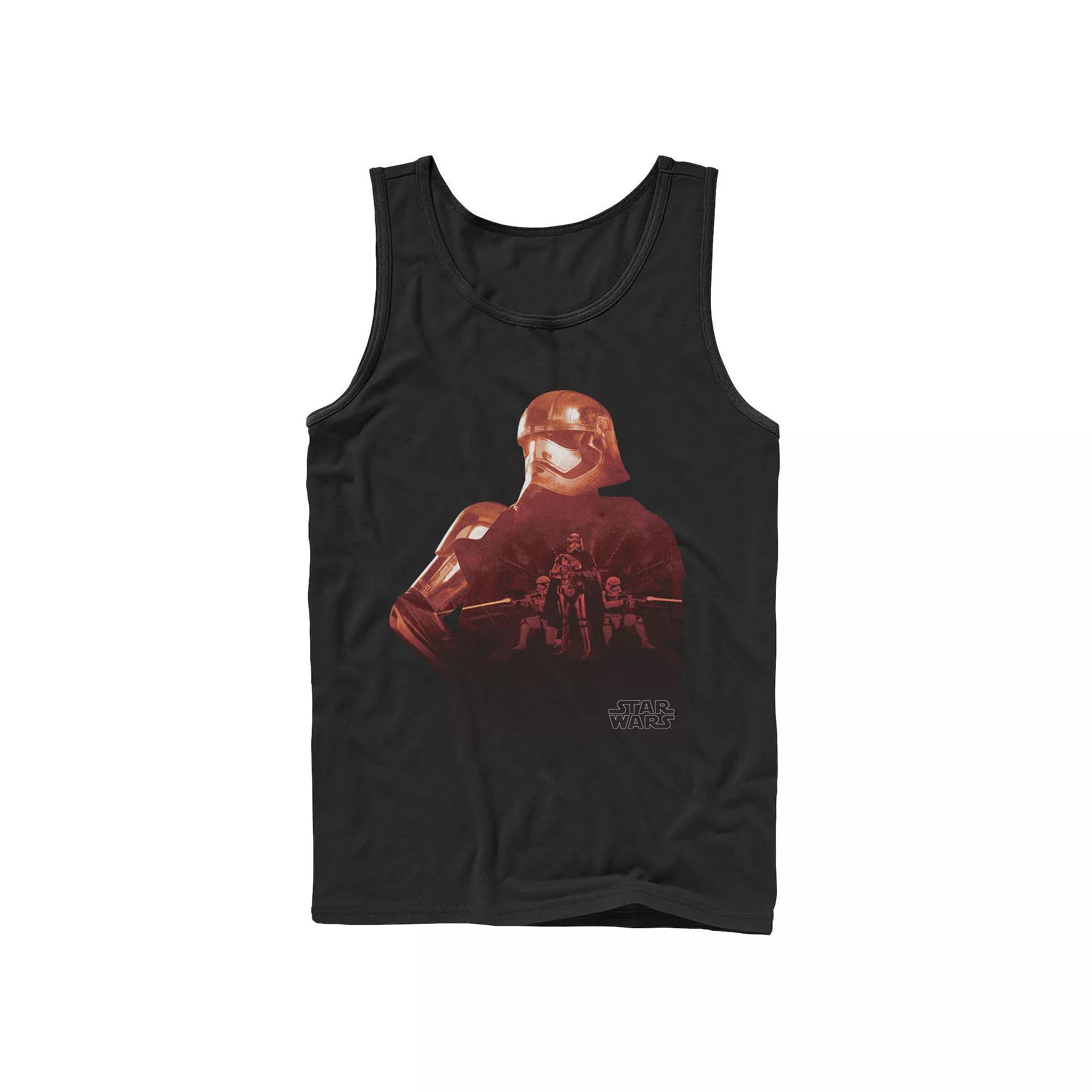 Men's Star Wars The Force Awakens Captain Phasma Fill Tank Top, Size: XL, Black Product Image