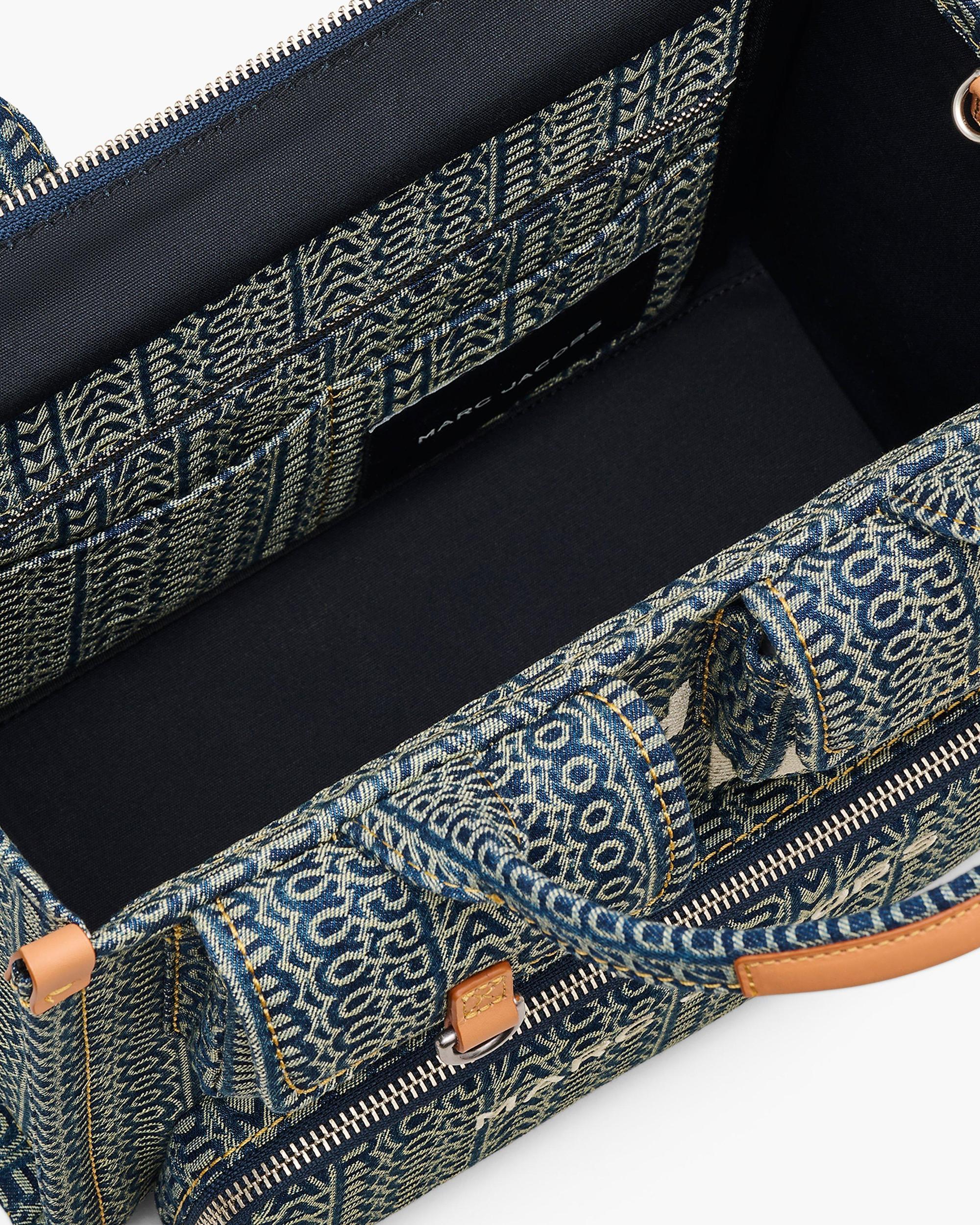 The Cargo Monogram Denim Medium Tote Bag Product Image