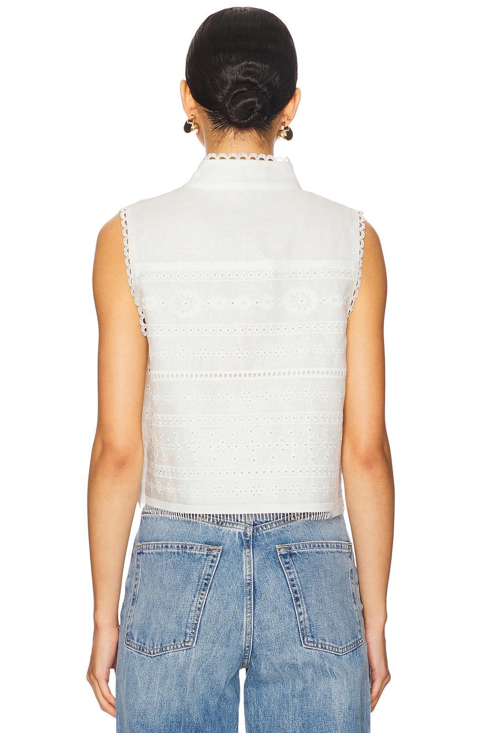 Cloud Embroidered Top Aje Product Image