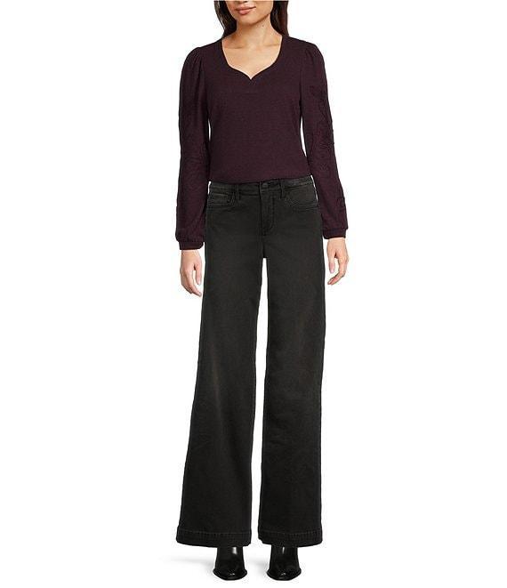 NYDJ Teresa Lift Tuck® Stretch Denim Deep Trouser-Style Mid-Rise Jeans Product Image