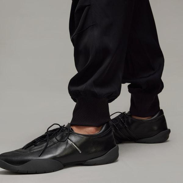 adidas Y-3 Rayon Twill Elasticated Cuff Pants Black S Womens Product Image