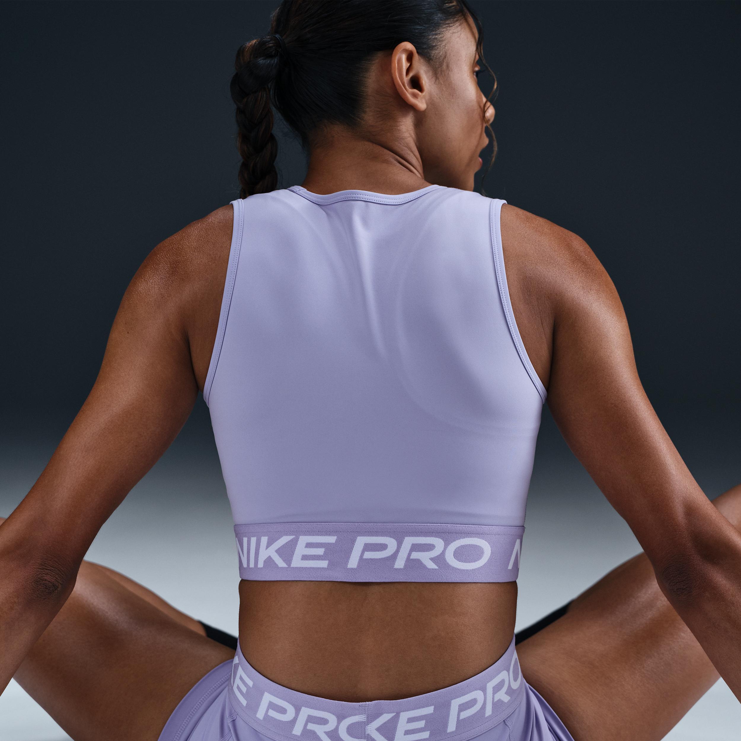 Nike Pro Women's Dri-FIT Cropped Tank Top Product Image