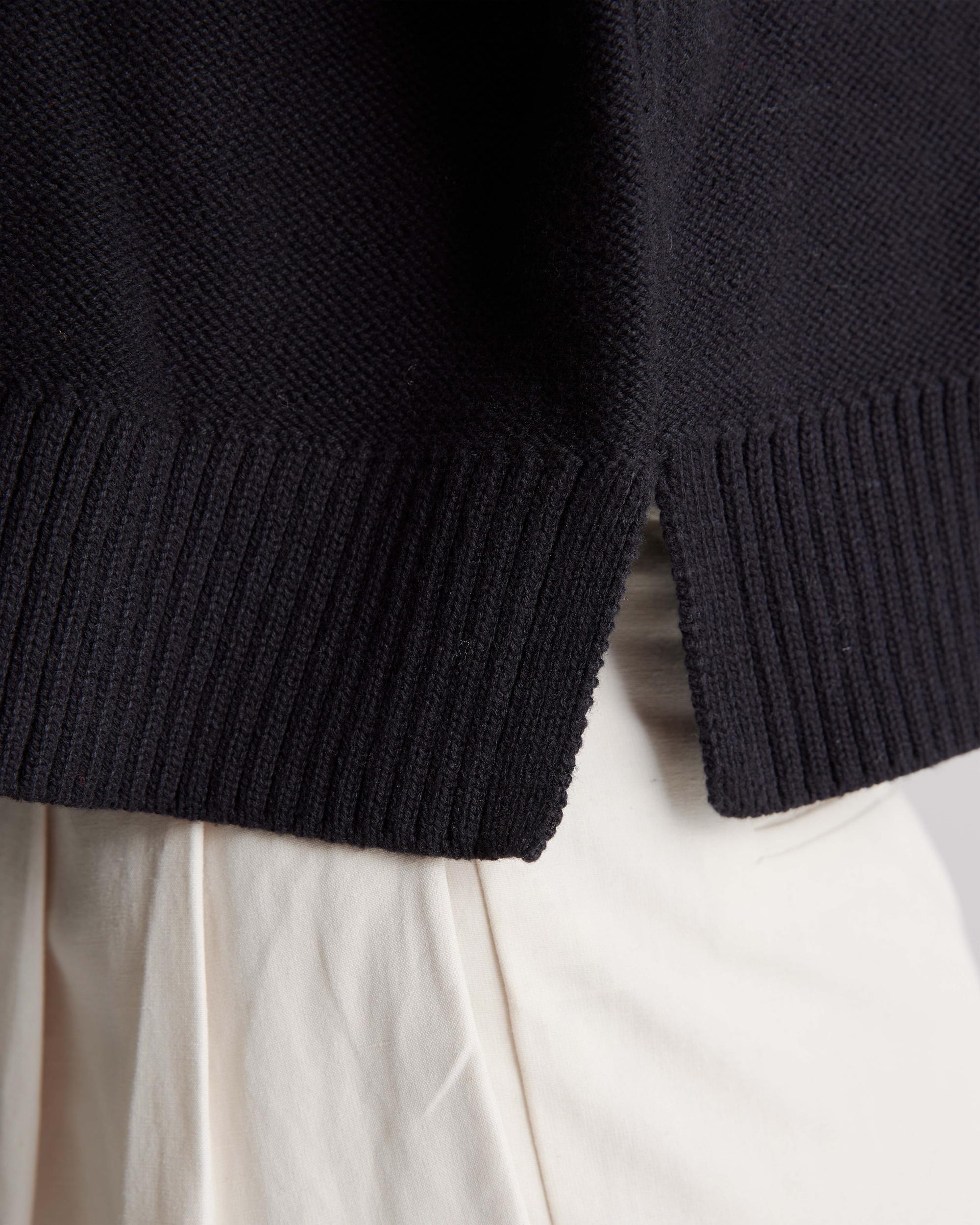 Quince | Women's Cropped Cardigan Sweater Organic Cotton Product Image