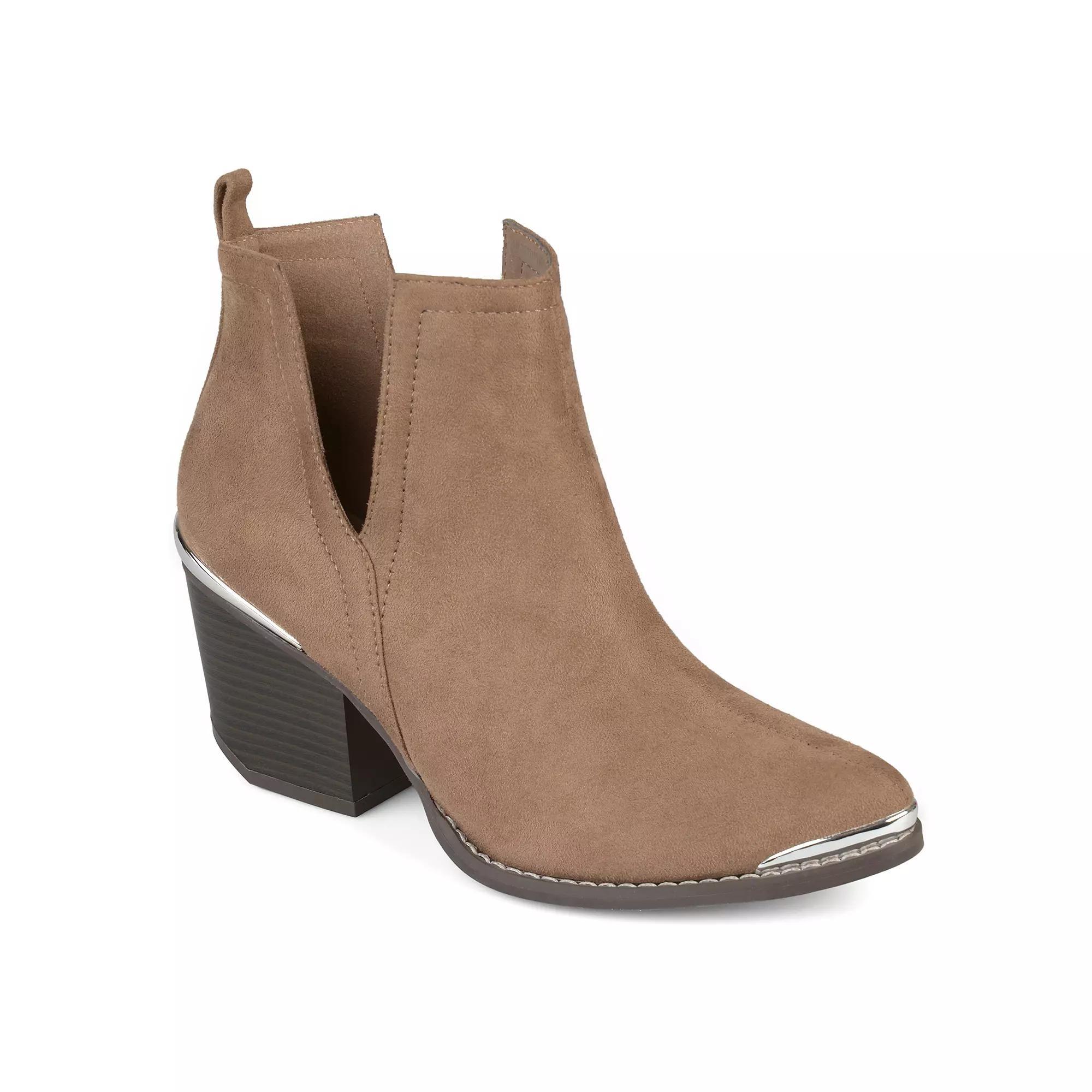Journee Issla Women's Ankle Boots, Size: 7 Wide, Gray Product Image
