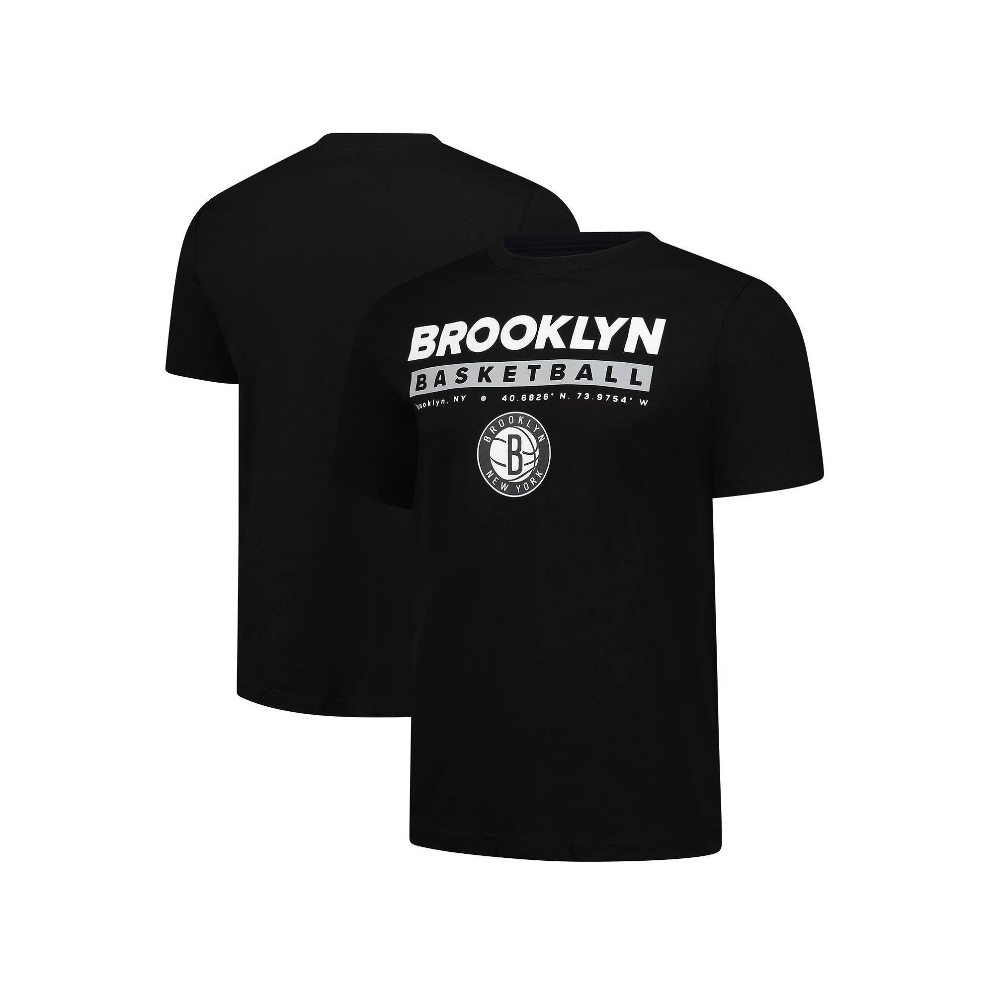 Men's Fanatics  Black Brooklyn Nets Location Just Net T-Shirt, Size: 2XL Product Image
