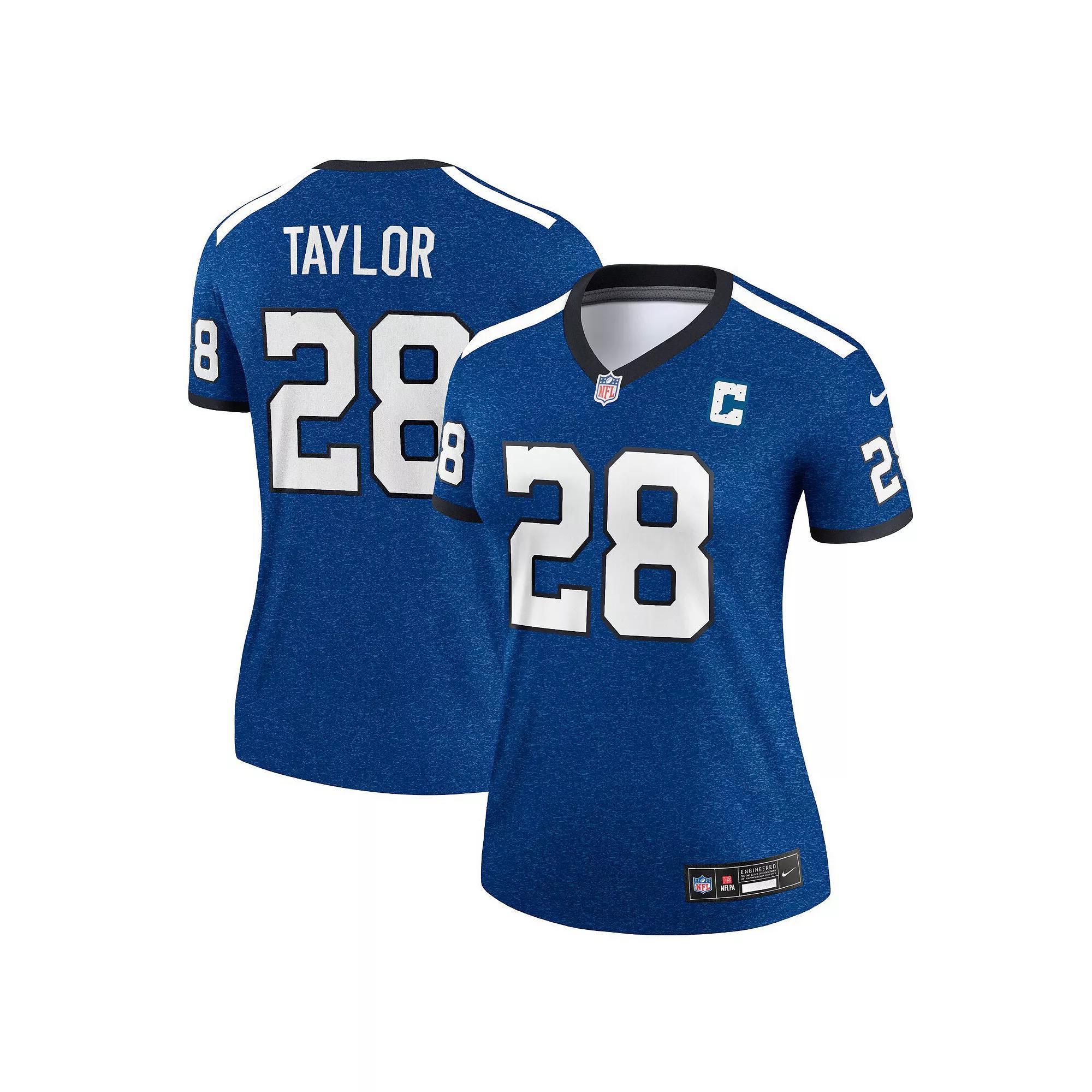 Women's Nike Jonathan Taylor Royal Indianapolis Colts Alternate Legend Jersey, Size: Medium, Blue Product Image