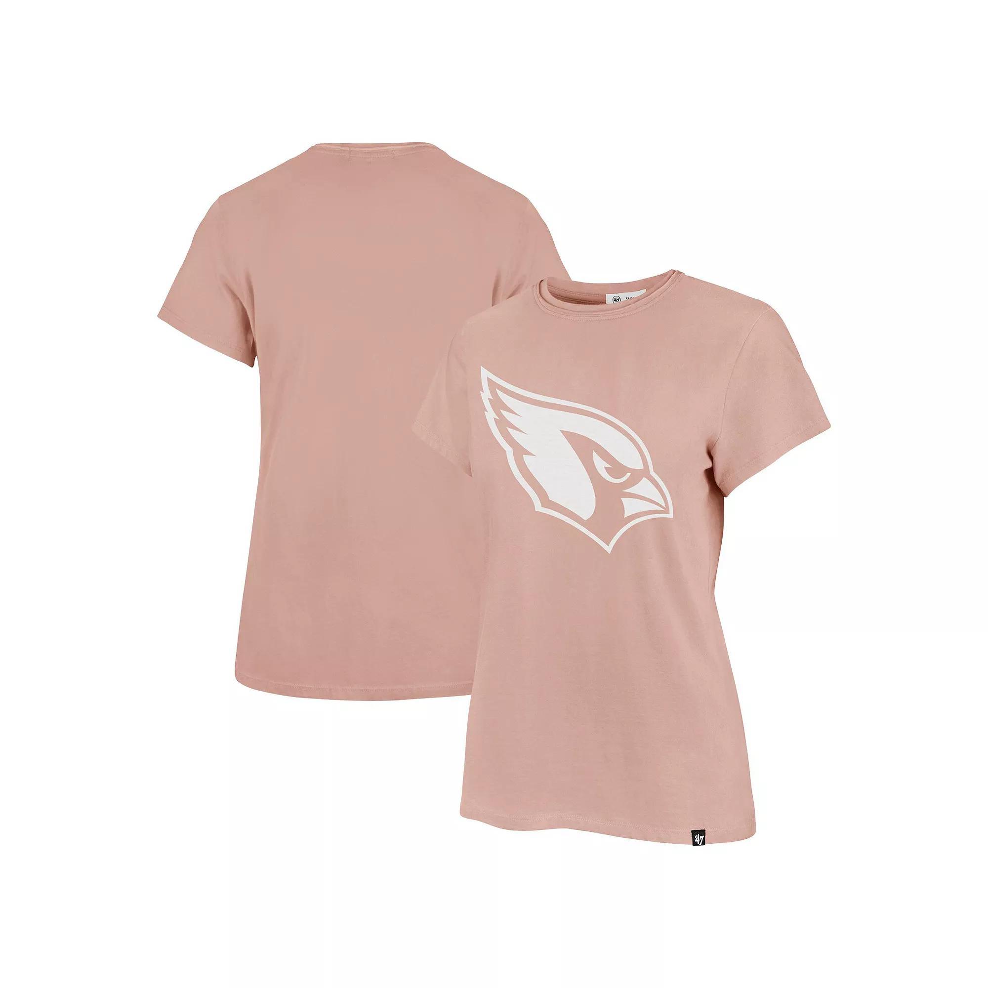 Women's '47  Light Pink Cleveland Browns Premier Frankie T-Shirt, Size: XL Product Image