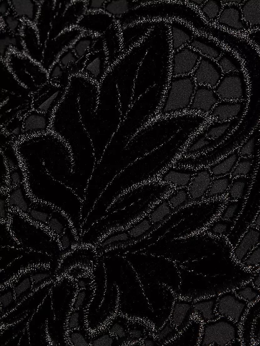 Sienna Floral Lace Midi-Skirt Product Image