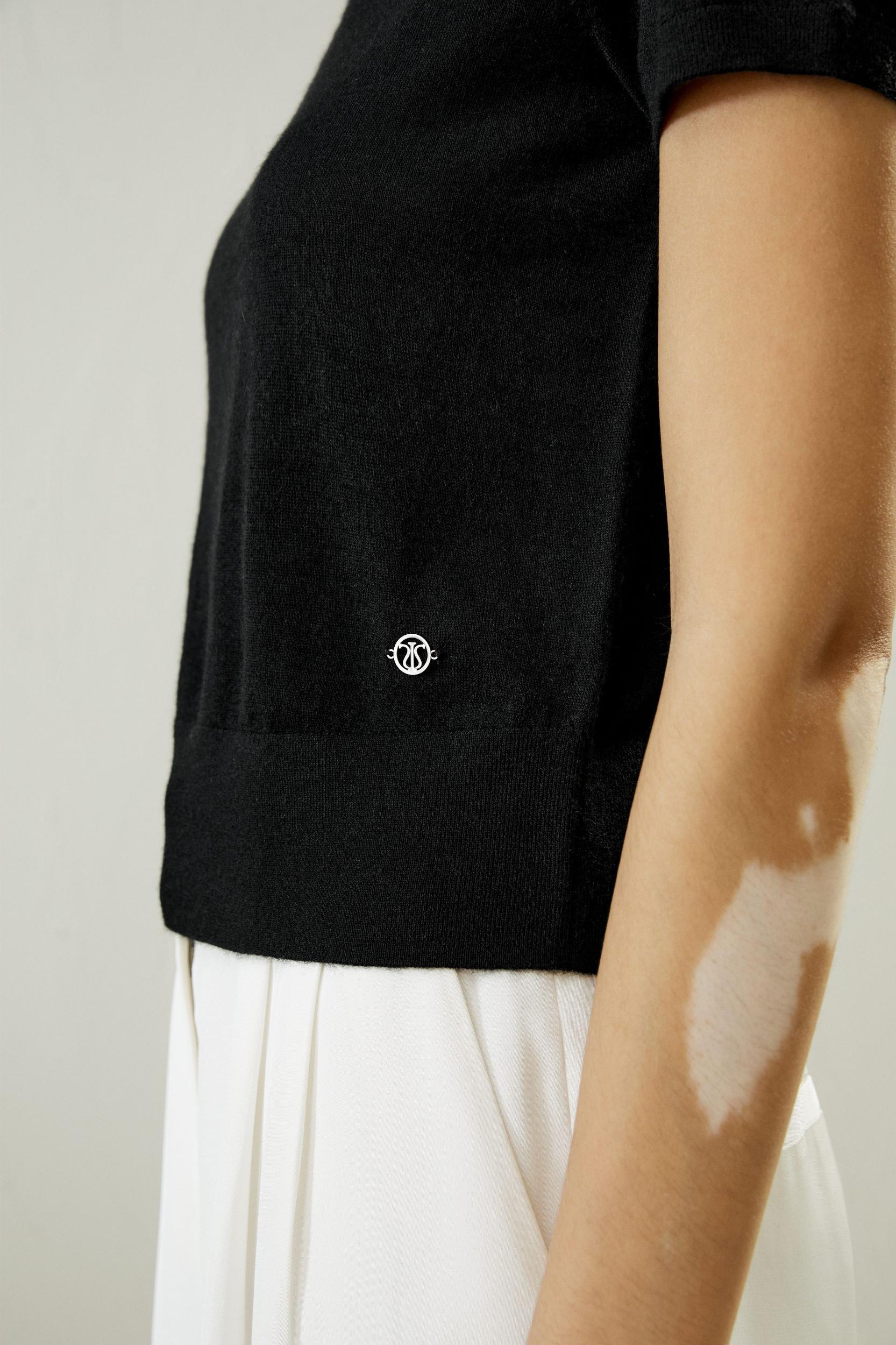 Cashmere Round Neck Sweater Product Image