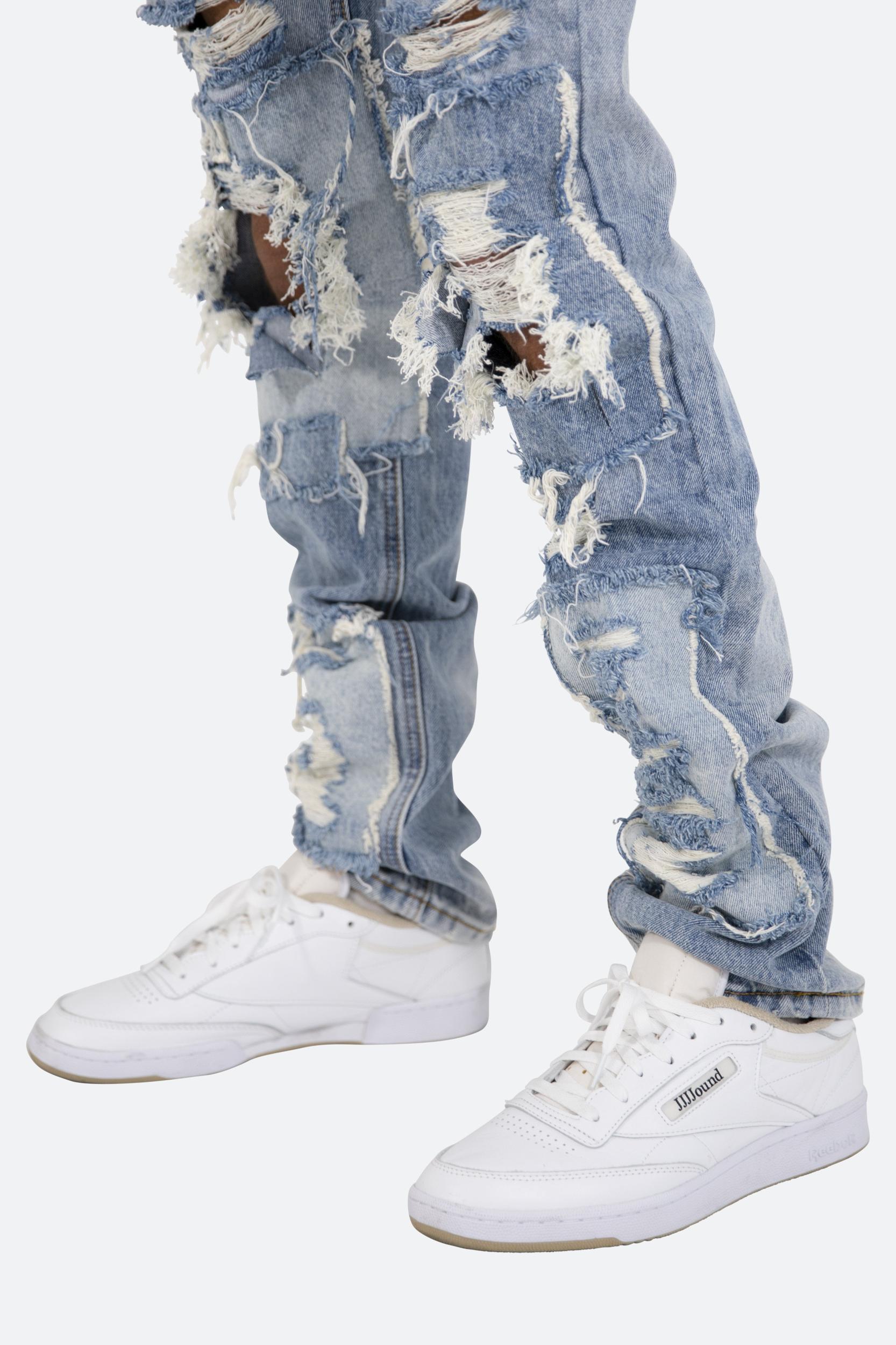 D295 Straight Denim - Blue Product Image