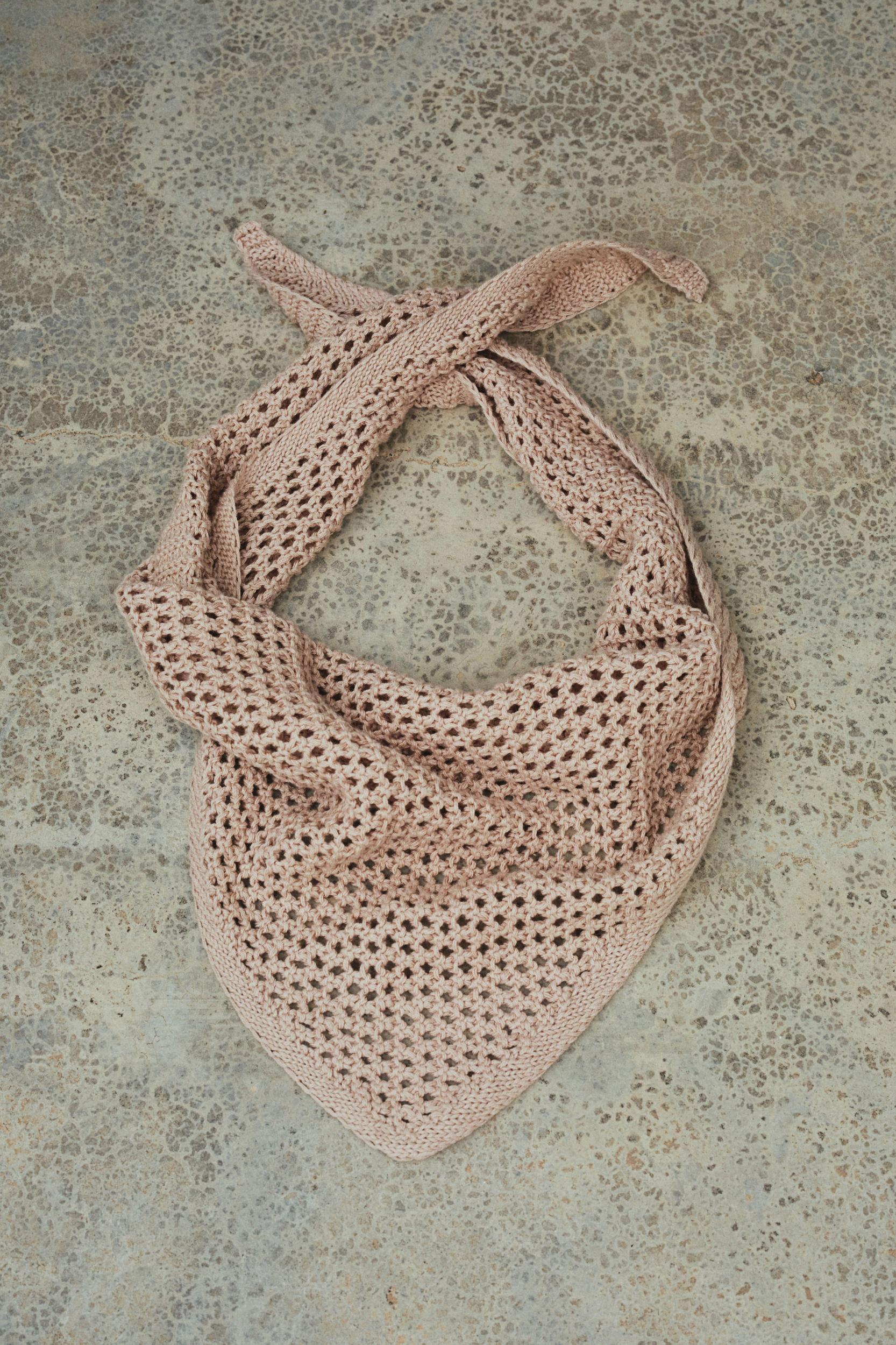 Pointelle-Knit Scarf Product Image