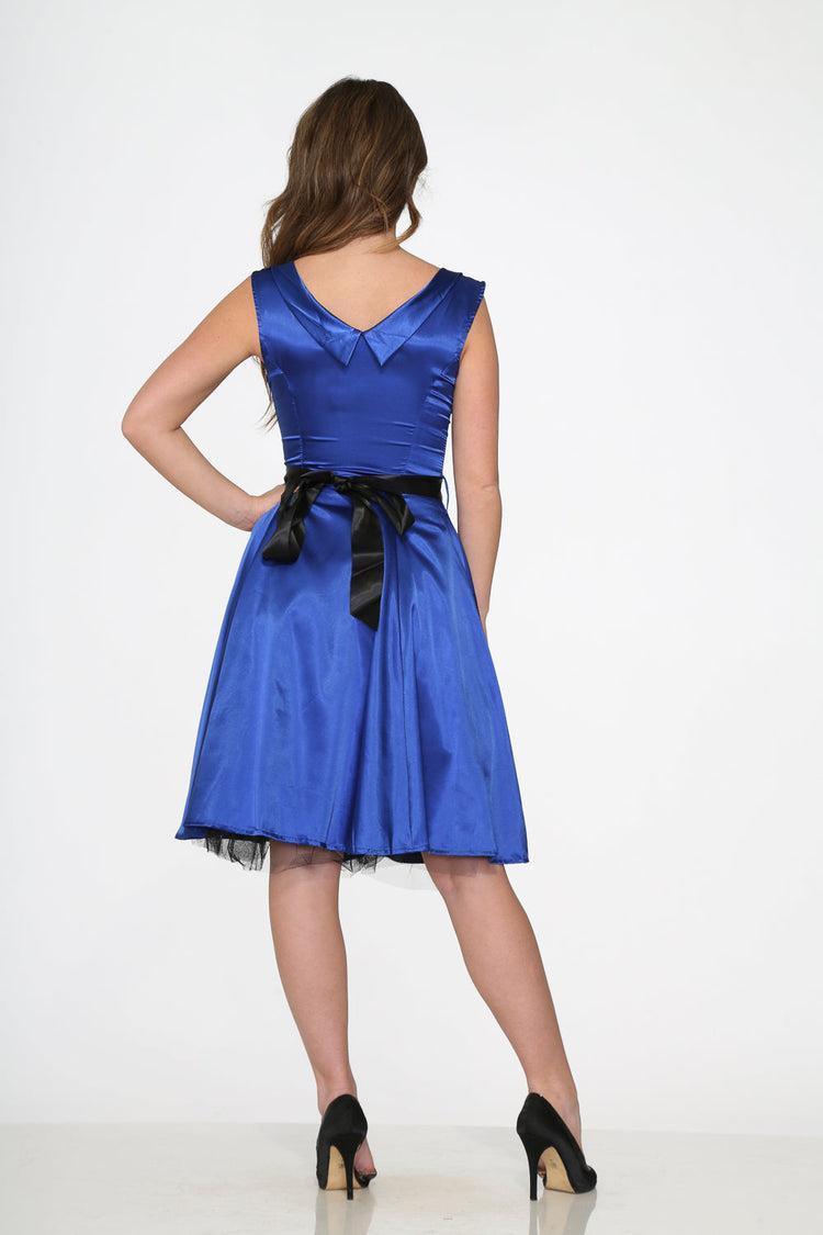 Blue Occasional Swing Dress Product Image